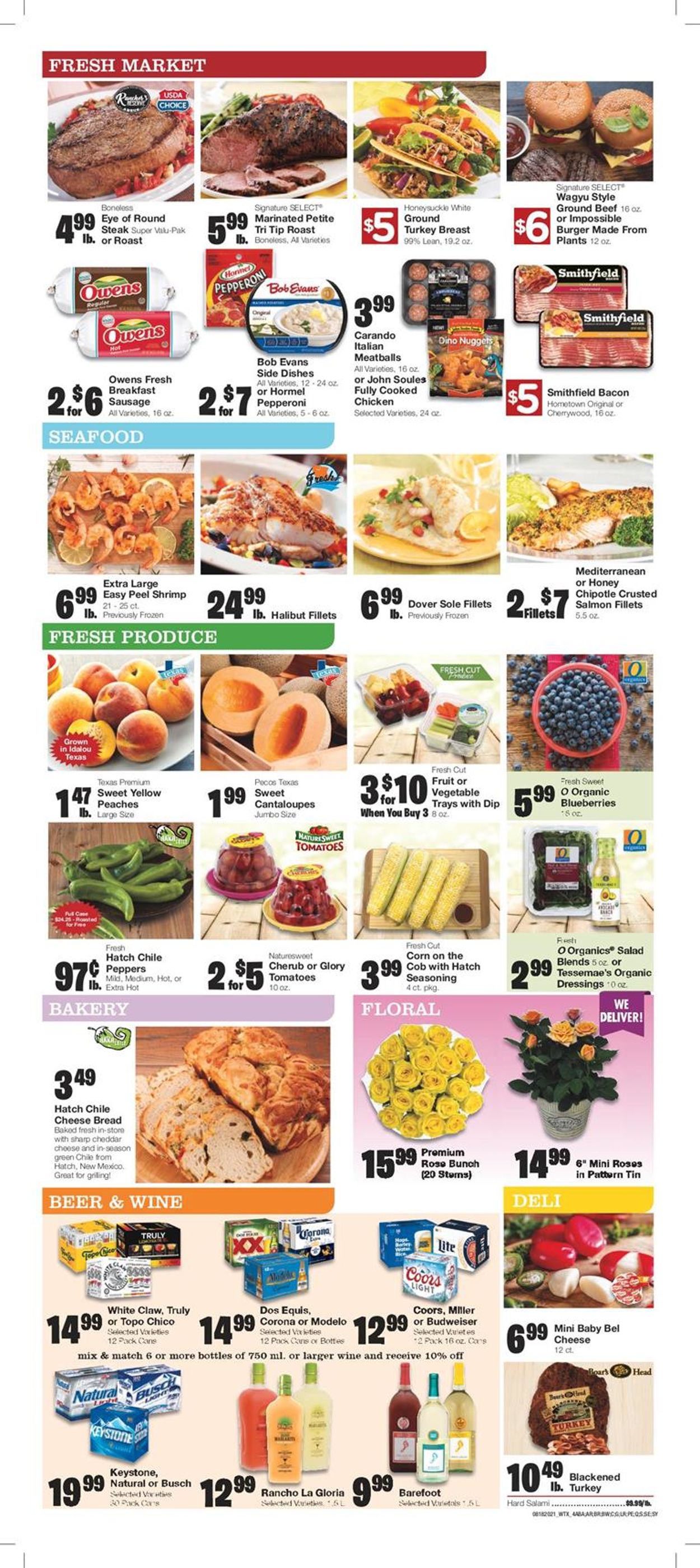 Catalogue United Supermarkets from 08/18/2021