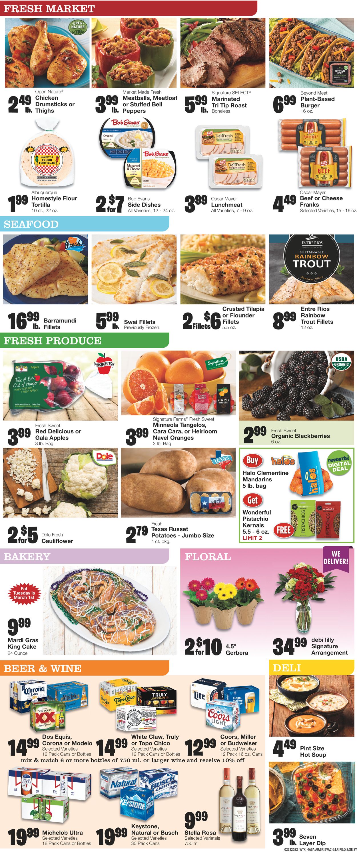 Catalogue United Supermarkets from 02/23/2022