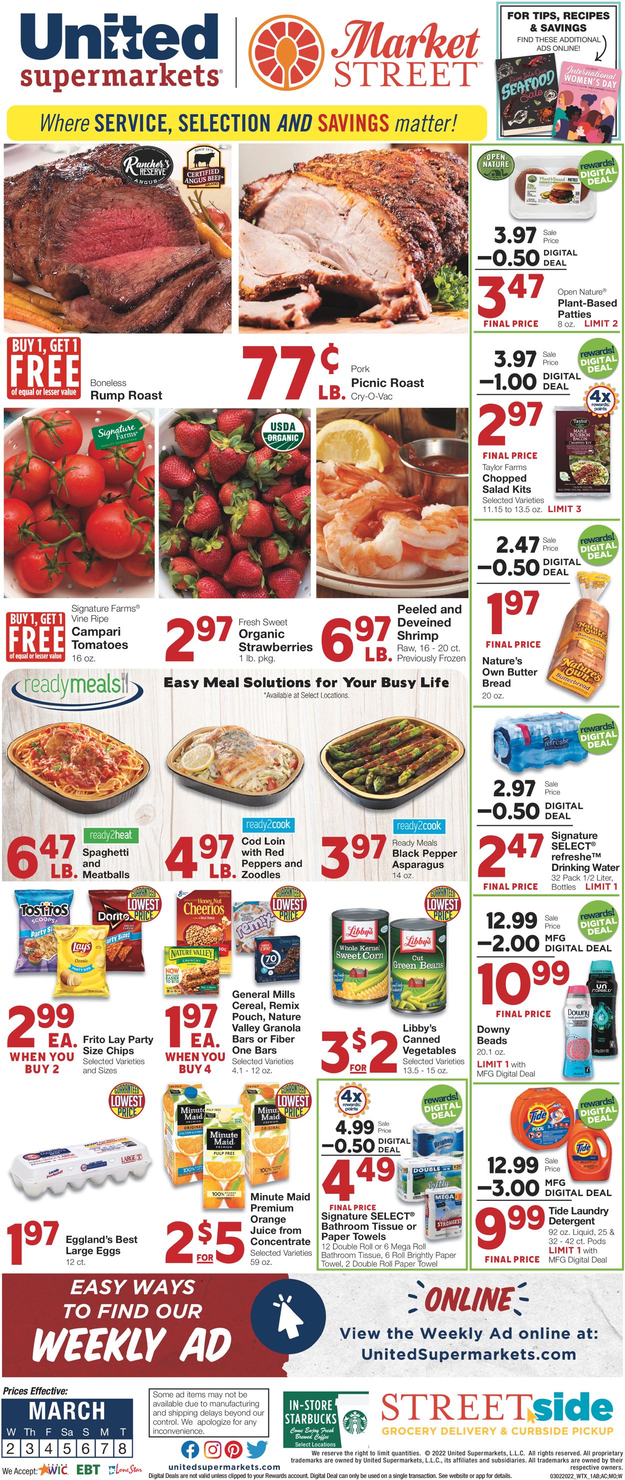 Catalogue United Supermarkets from 02/02/2022