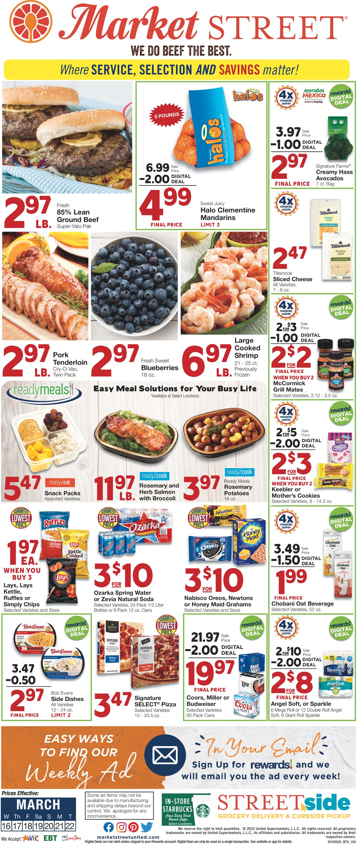 Catalogue United Supermarkets from 03/16/2022