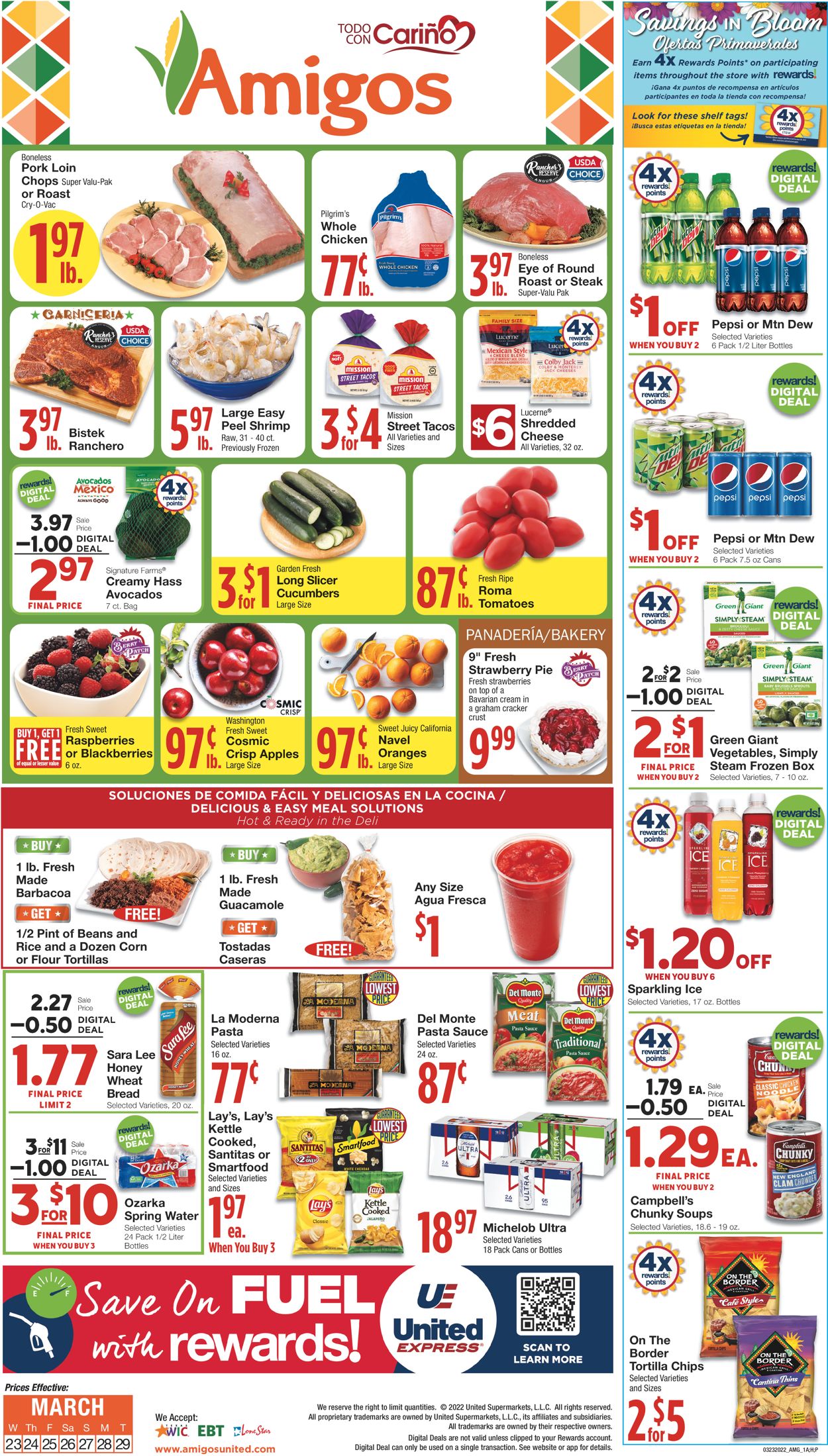 Catalogue United Supermarkets from 03/23/2022