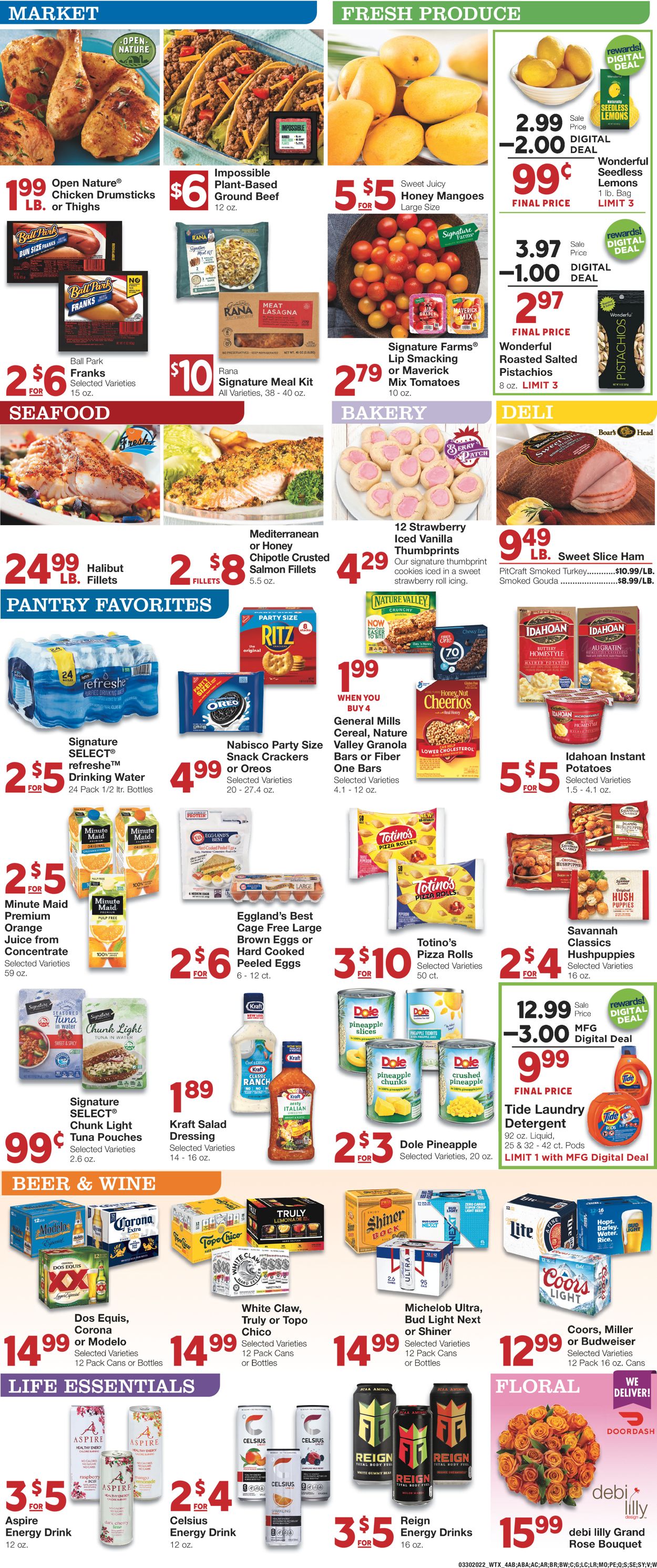 Catalogue United Supermarkets from 03/30/2022