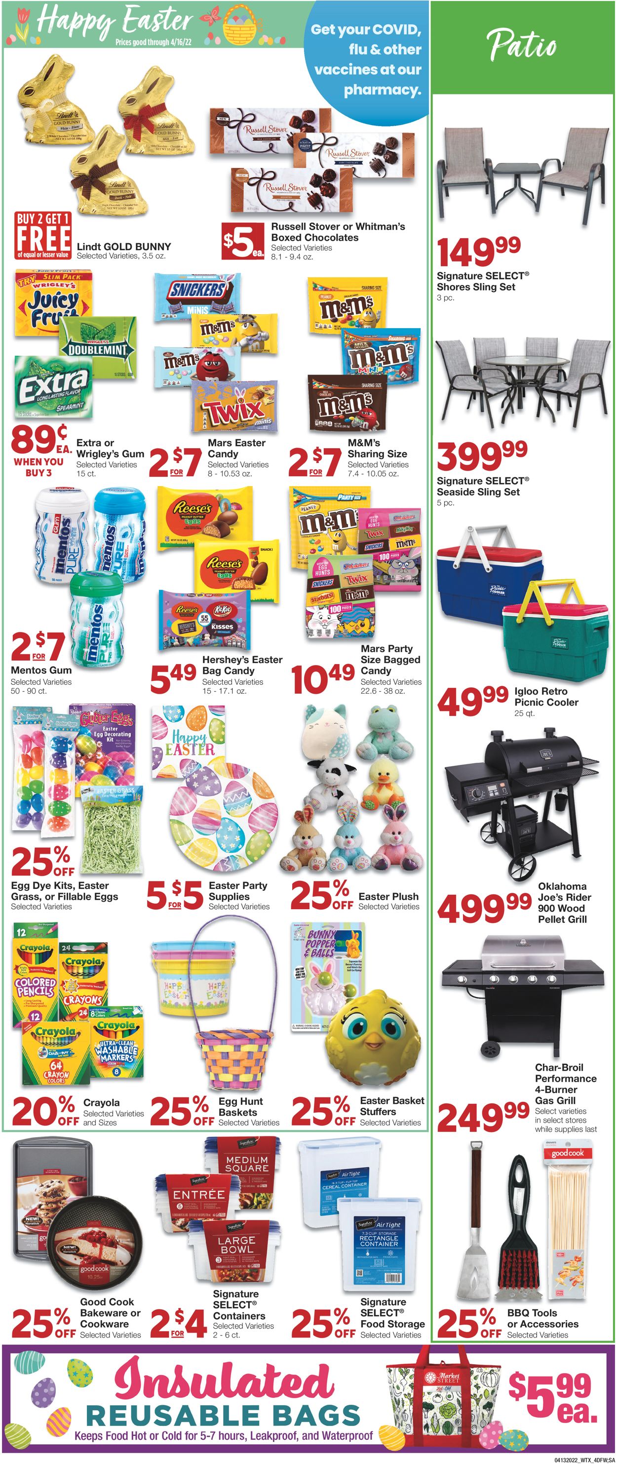 Catalogue United Supermarkets EASTER AD 2022 from 04/13/2022