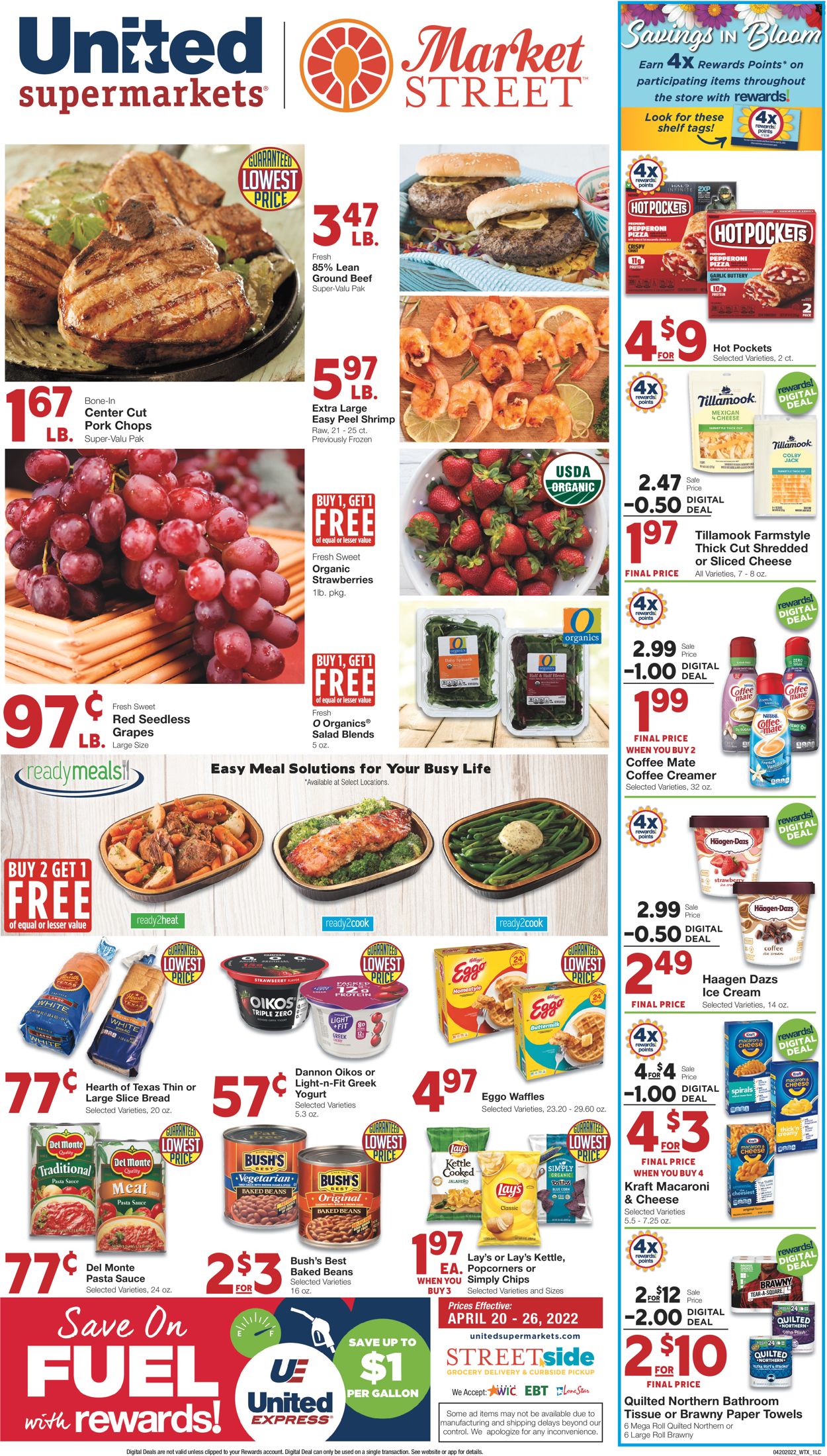 Catalogue United Supermarkets from 04/20/2022