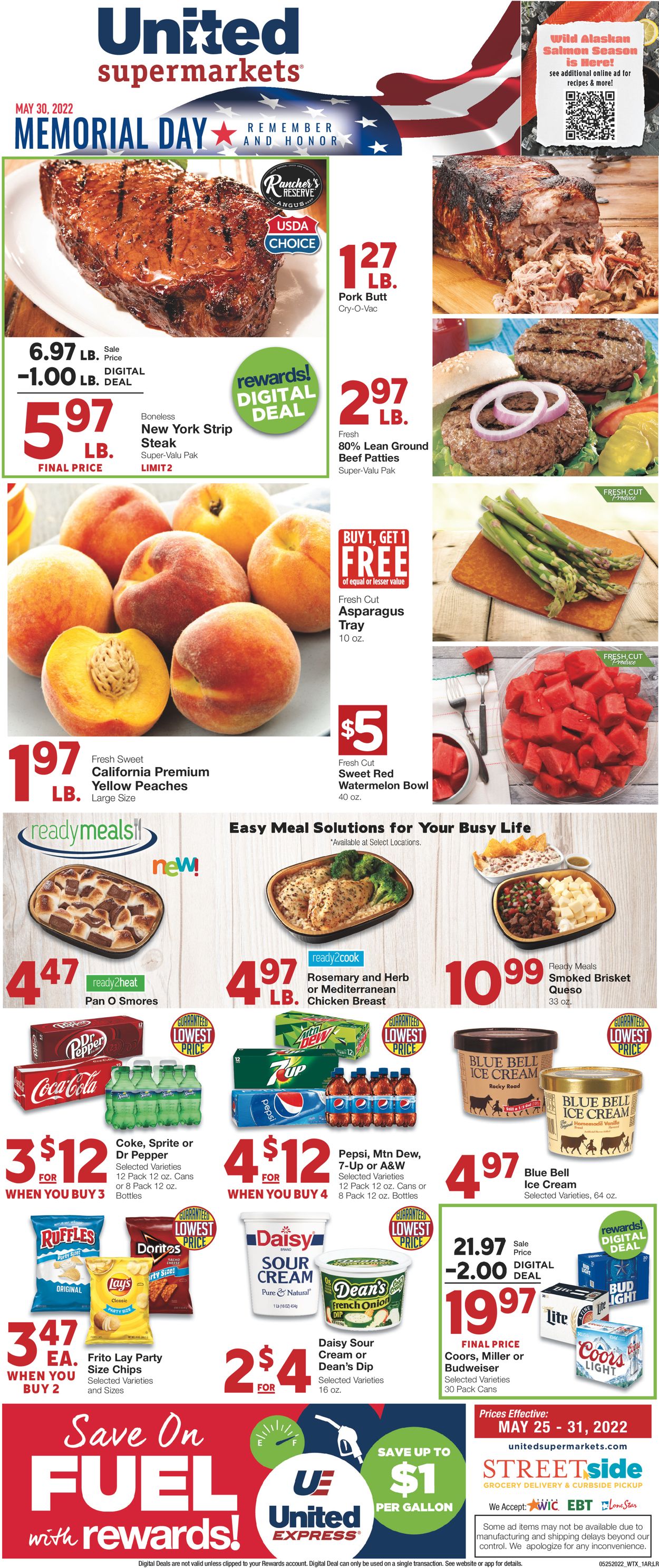 Catalogue United Supermarkets from 05/25/2022