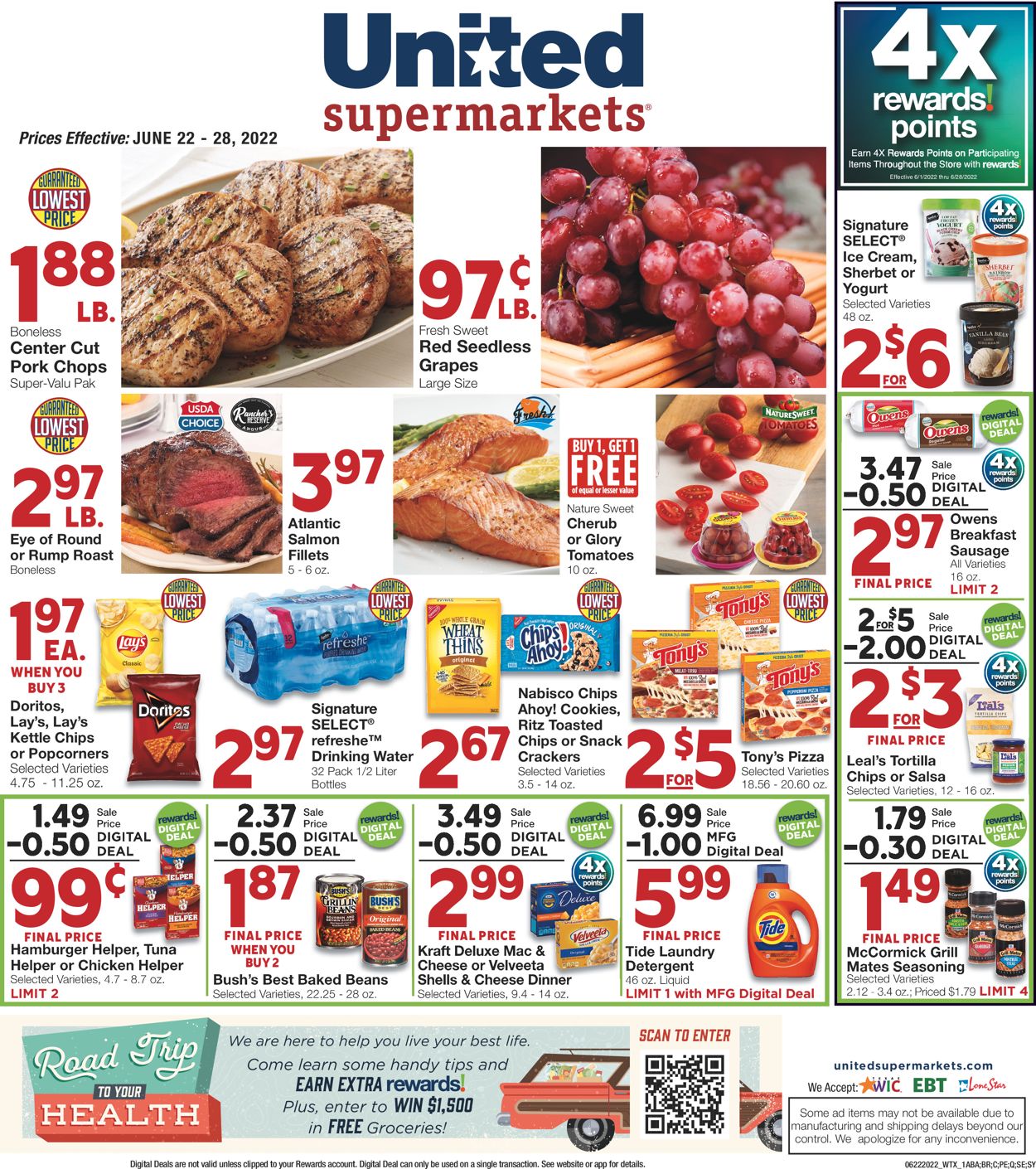 United Supermarkets Current weekly ad 06/22 - 06/28/2022 - frequent-ads.com