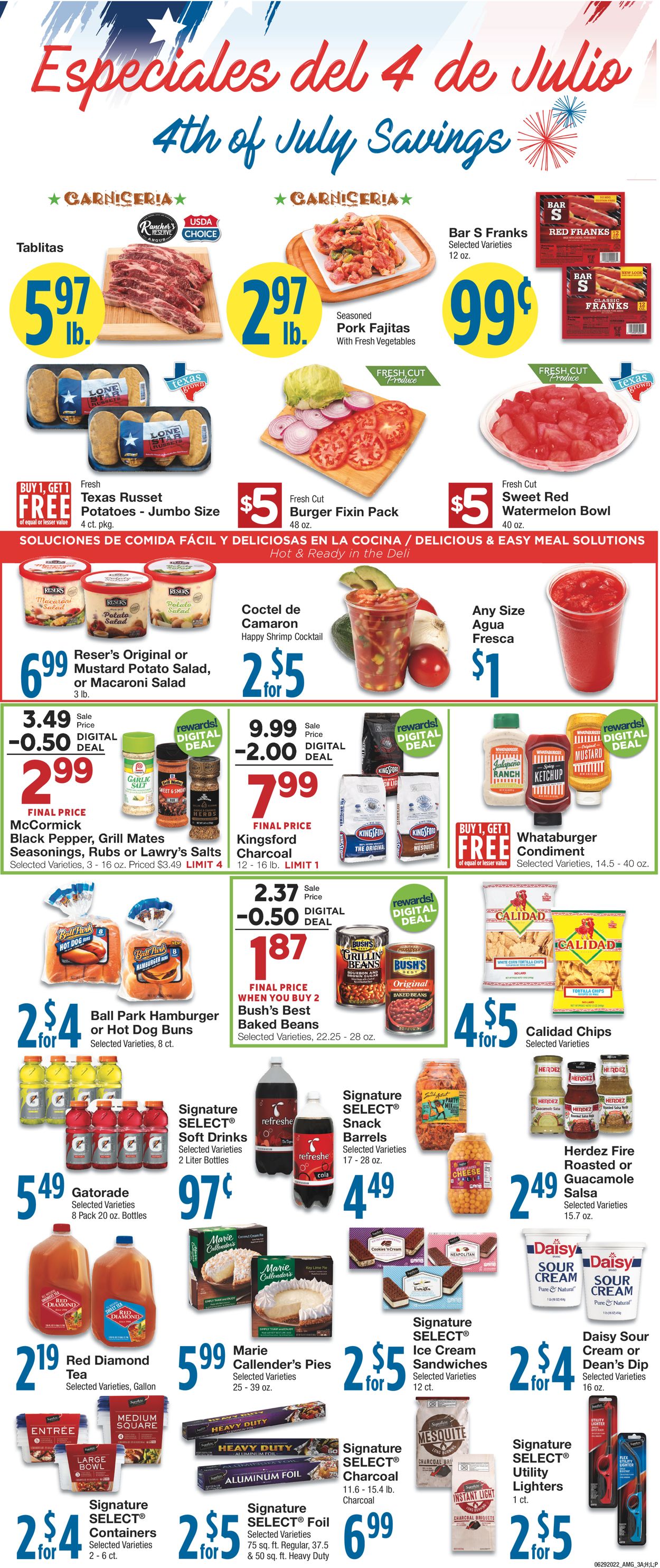 Catalogue United Supermarkets from 06/29/2022
