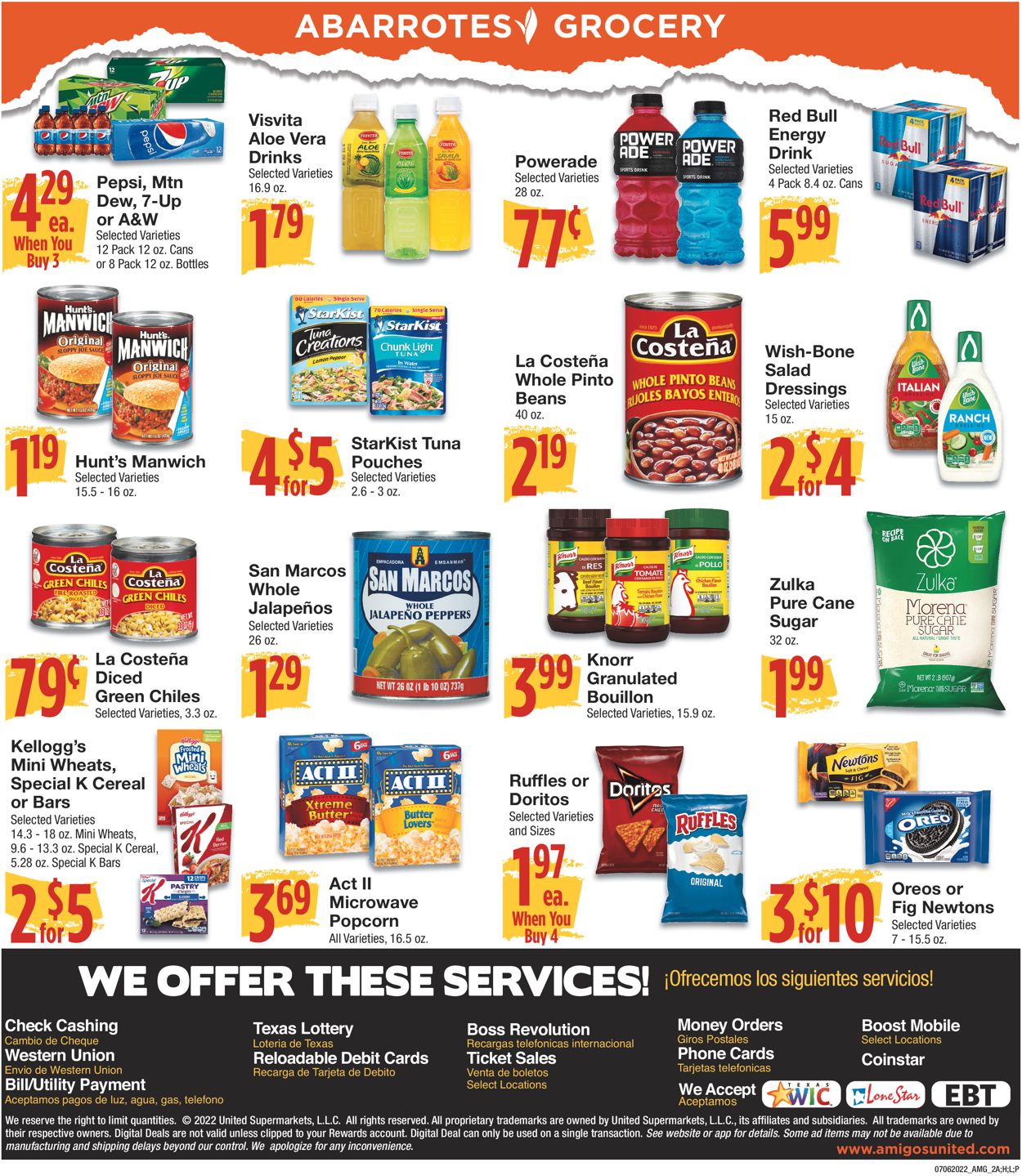 Catalogue United Supermarkets from 07/06/2022