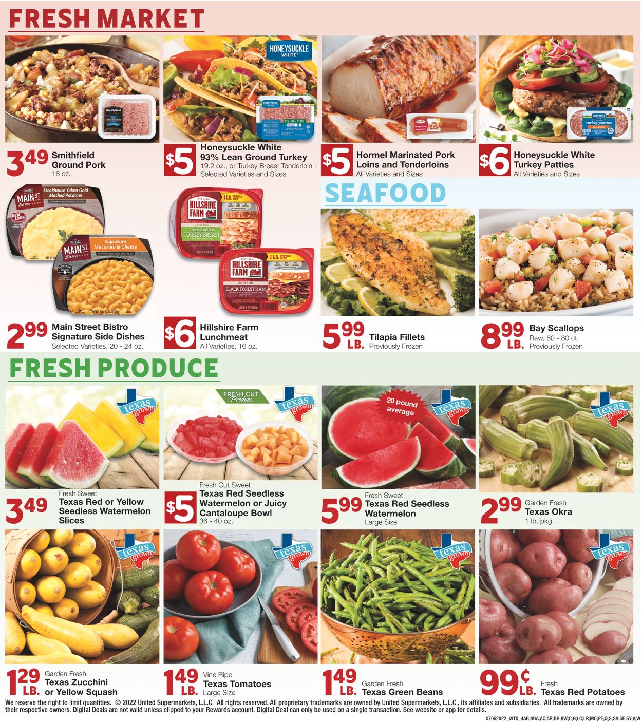 Catalogue United Supermarkets from 07/06/2022