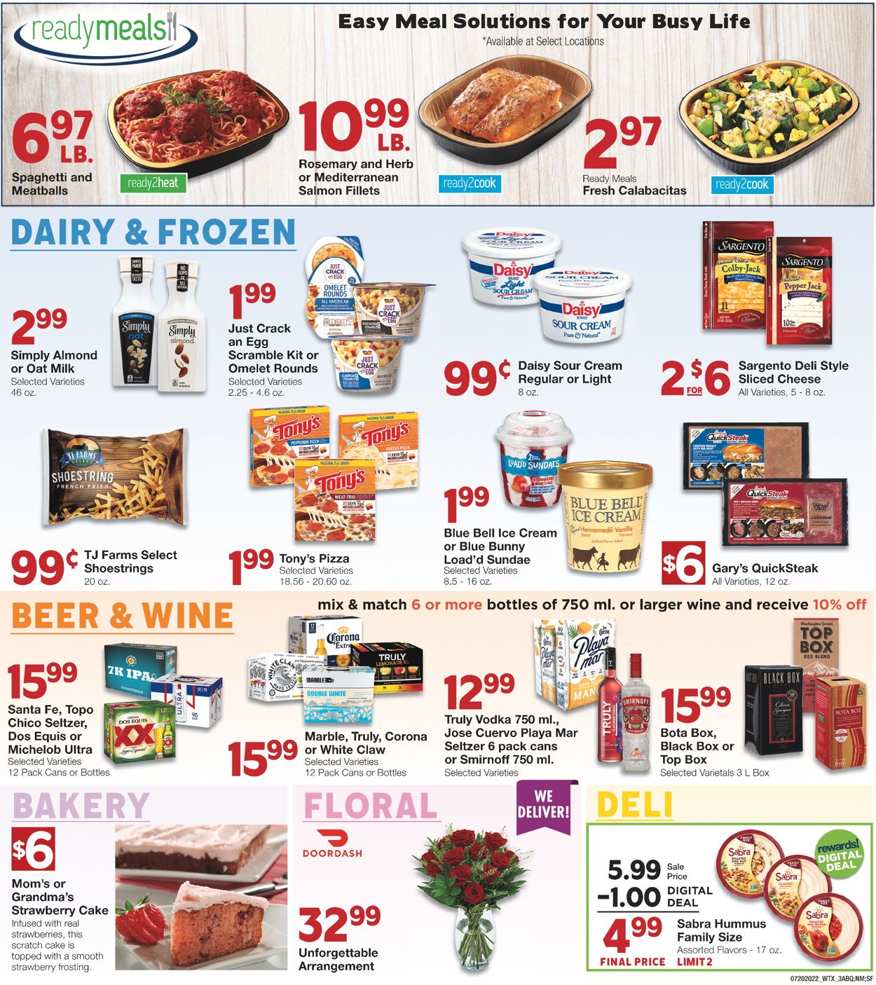 Catalogue United Supermarkets from 07/20/2022