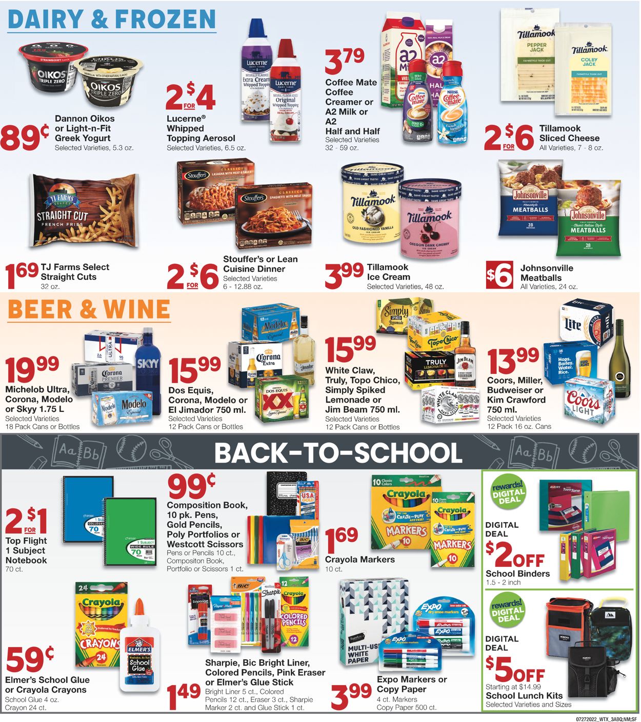Catalogue United Supermarkets from 07/27/2022