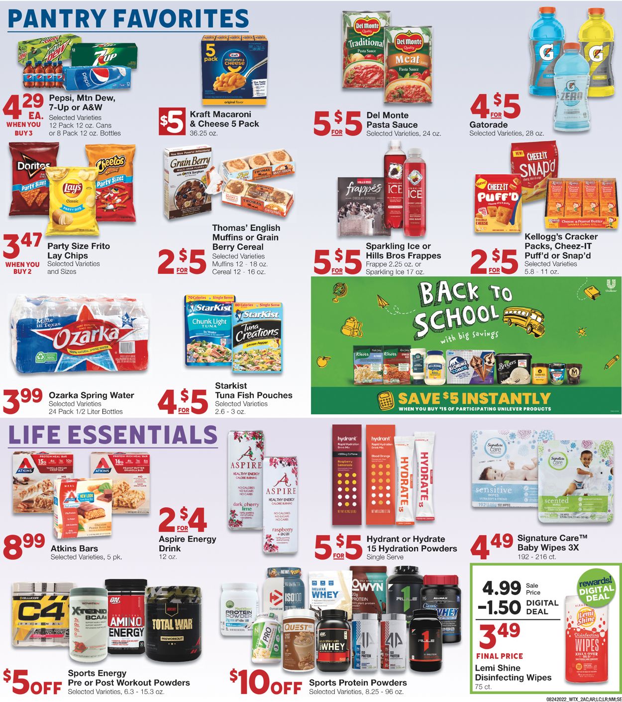 Catalogue United Supermarkets from 08/24/2022