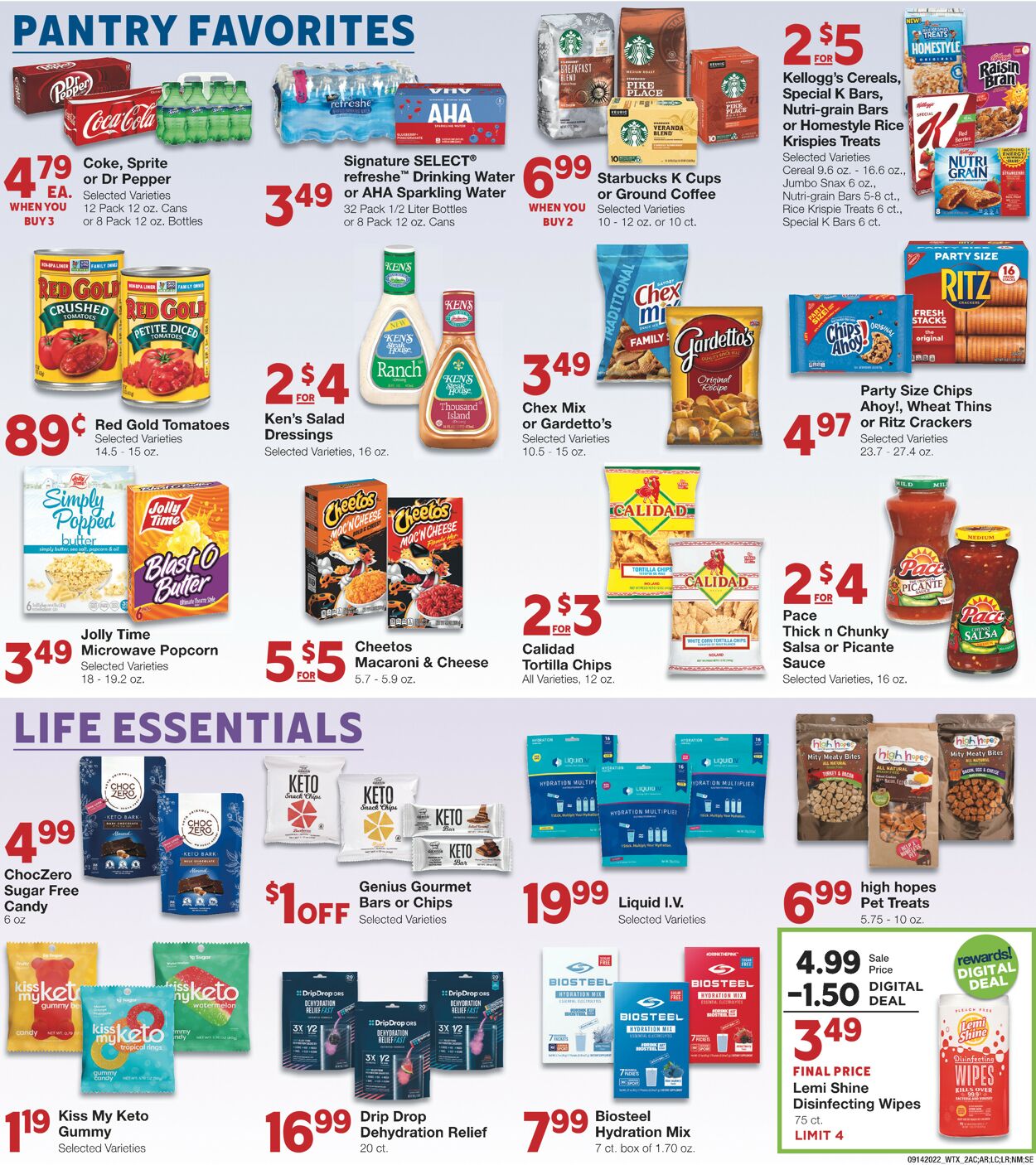 Catalogue United Supermarkets from 09/14/2022