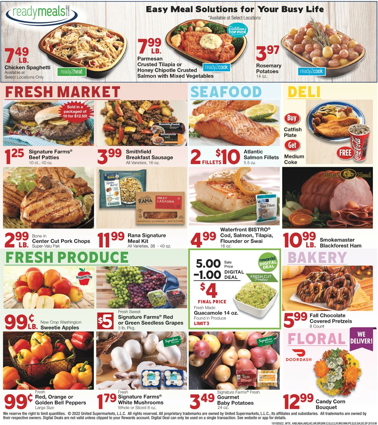 Catalogue United Supermarkets from 10/19/2022