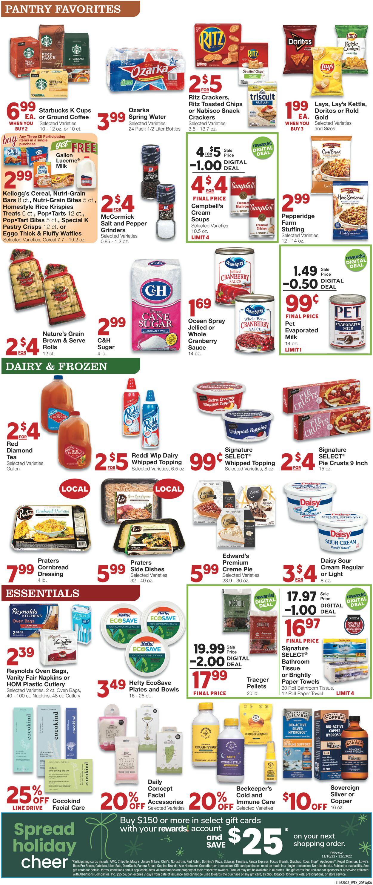 Catalogue United Supermarkets from 11/16/2022