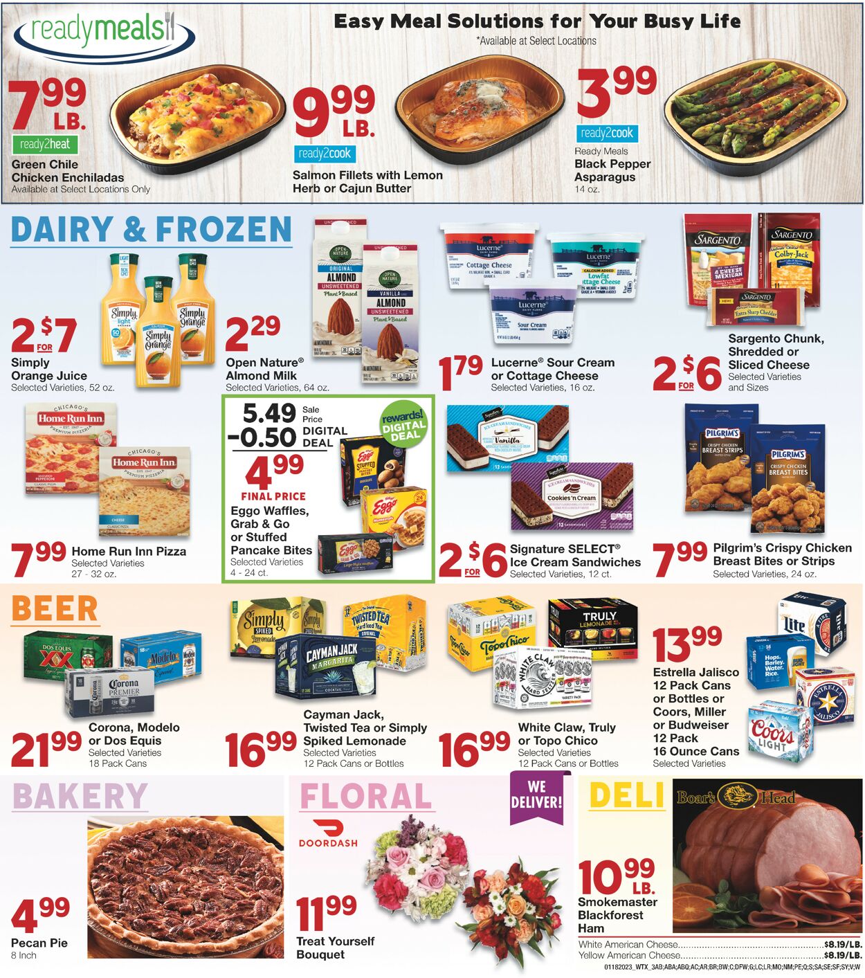 Catalogue United Supermarkets from 01/18/2023