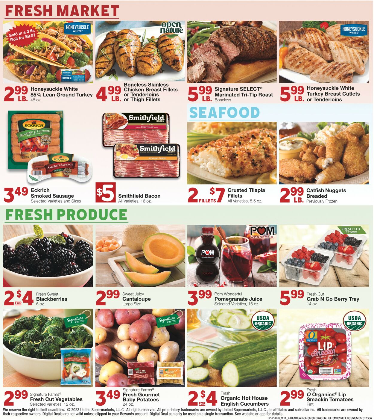 Catalogue United Supermarkets from 02/22/2023