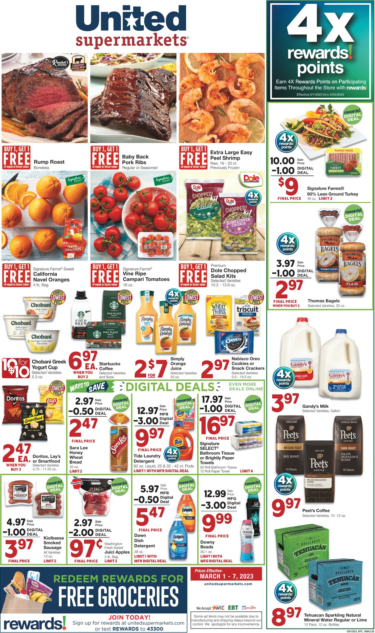 Catalogue United Supermarkets from 03/01/2023