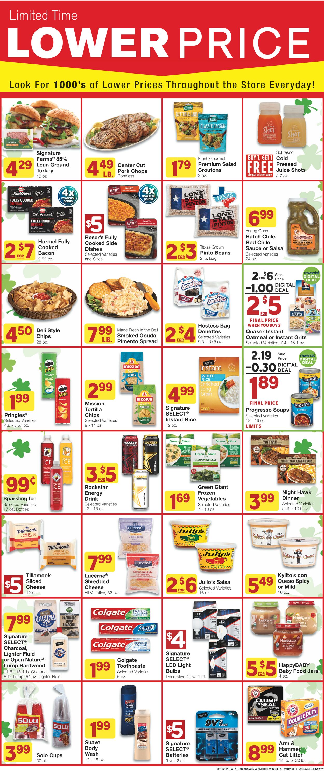 Catalogue United Supermarkets from 03/15/2023