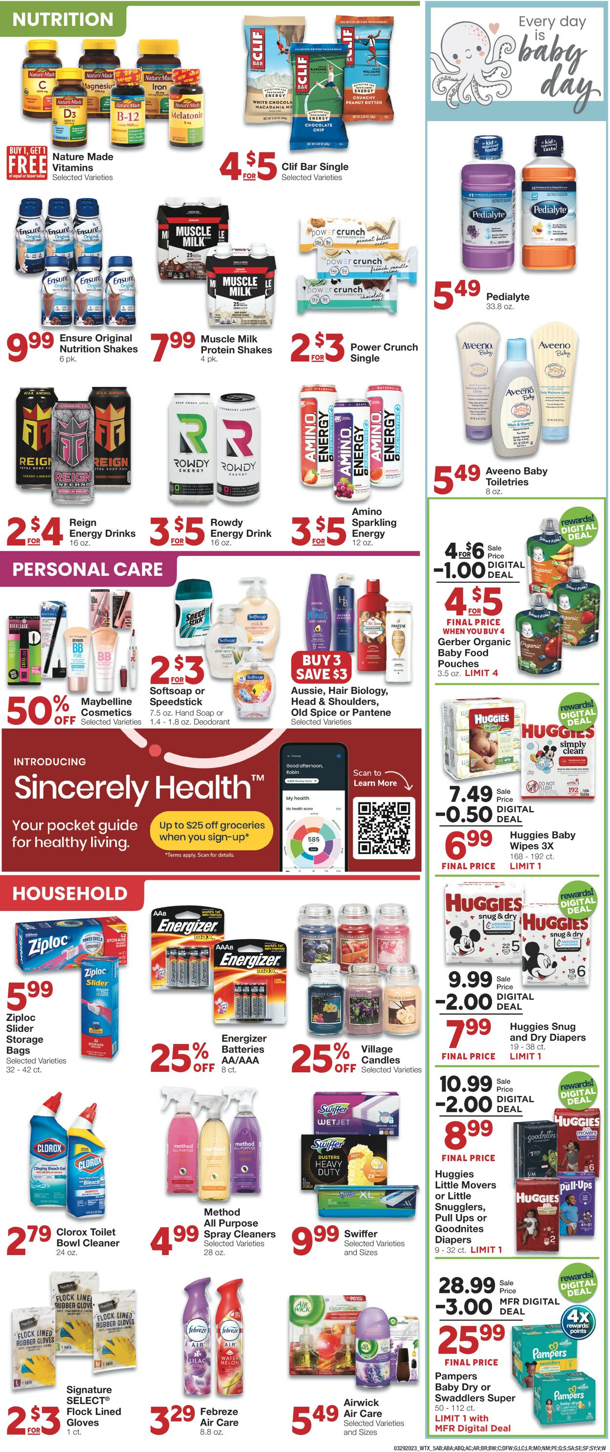 Catalogue United Supermarkets from 03/29/2023
