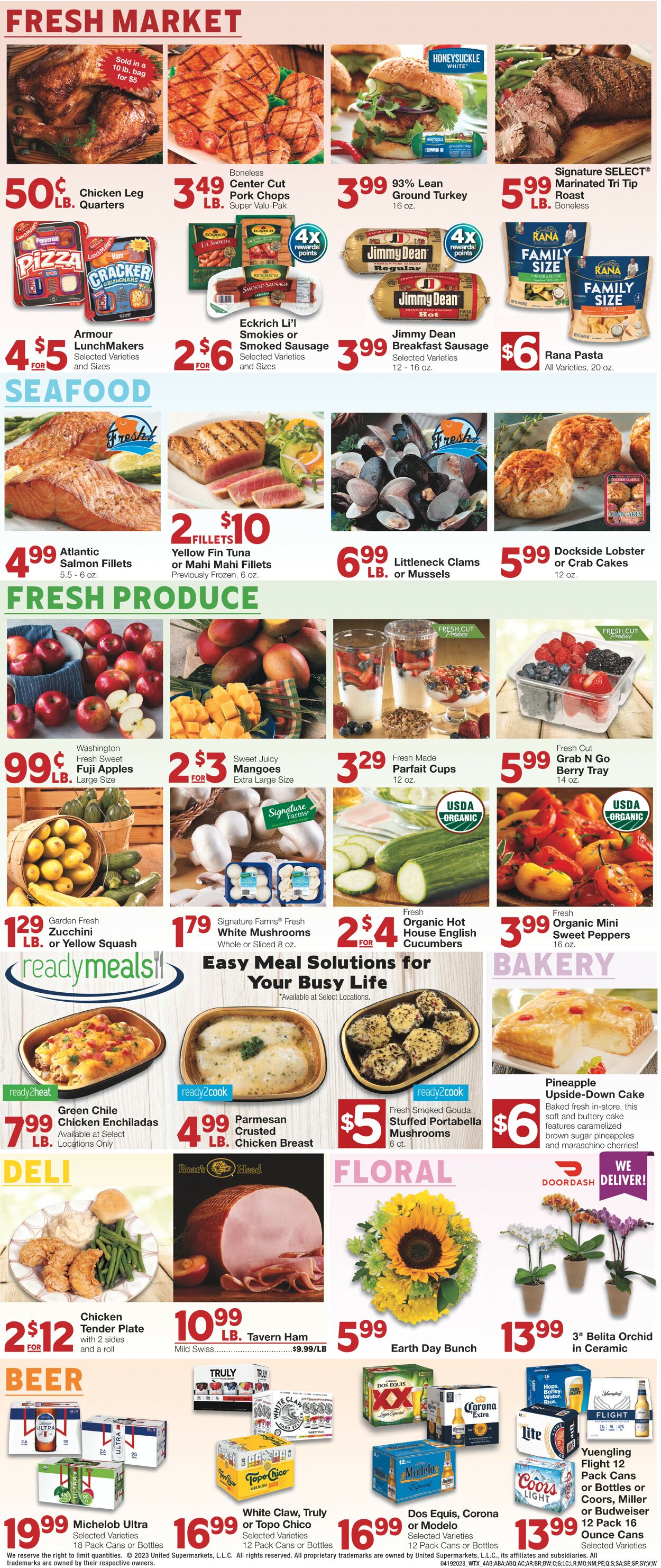 Catalogue United Supermarkets from 04/19/2023