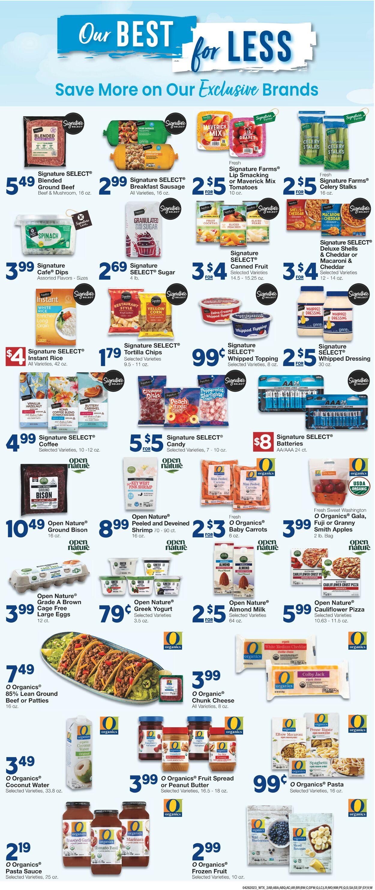 Catalogue United Supermarkets from 04/26/2023