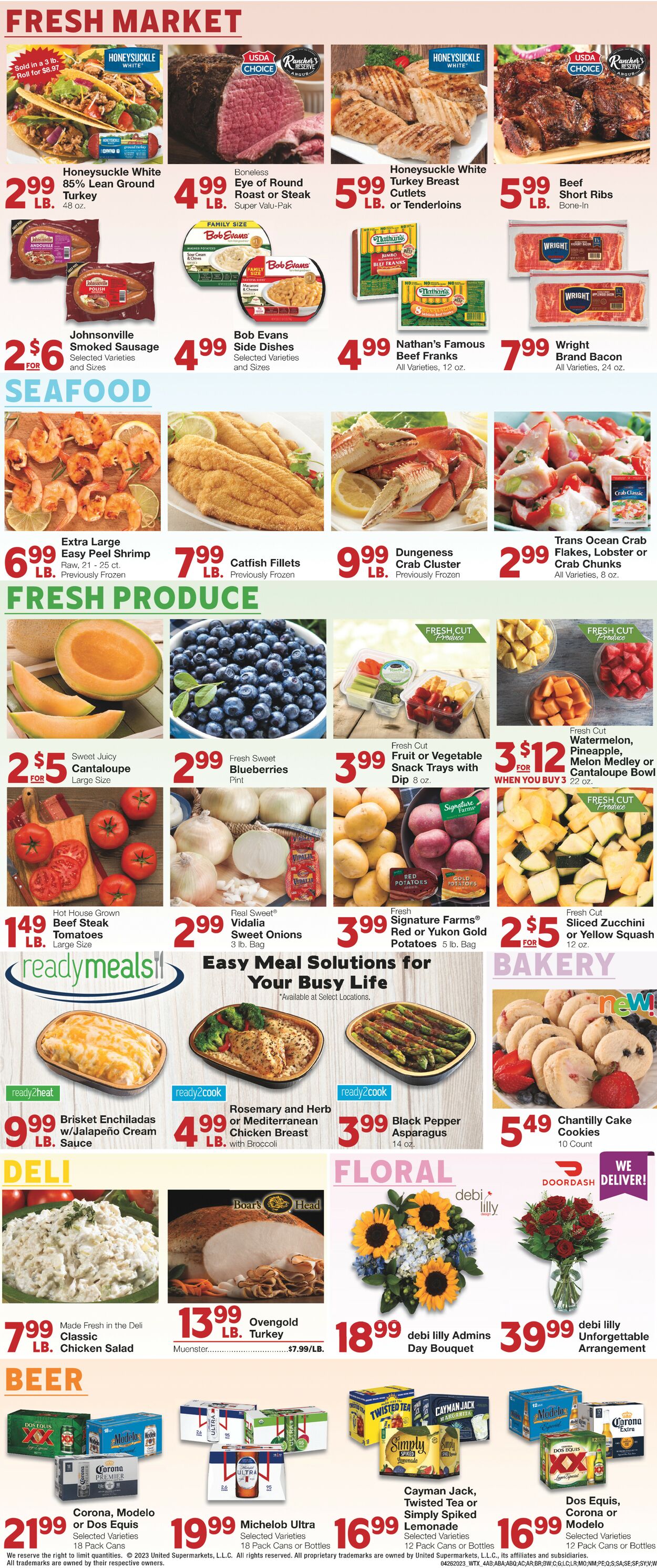 Catalogue United Supermarkets from 04/26/2023