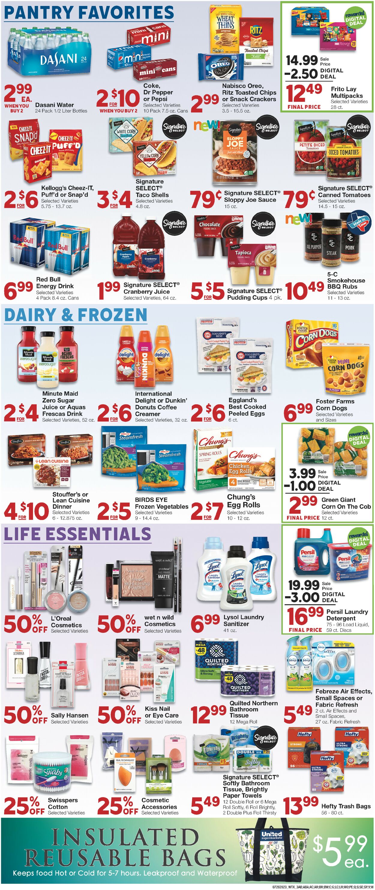 Catalogue United Supermarkets from 07/26/2023