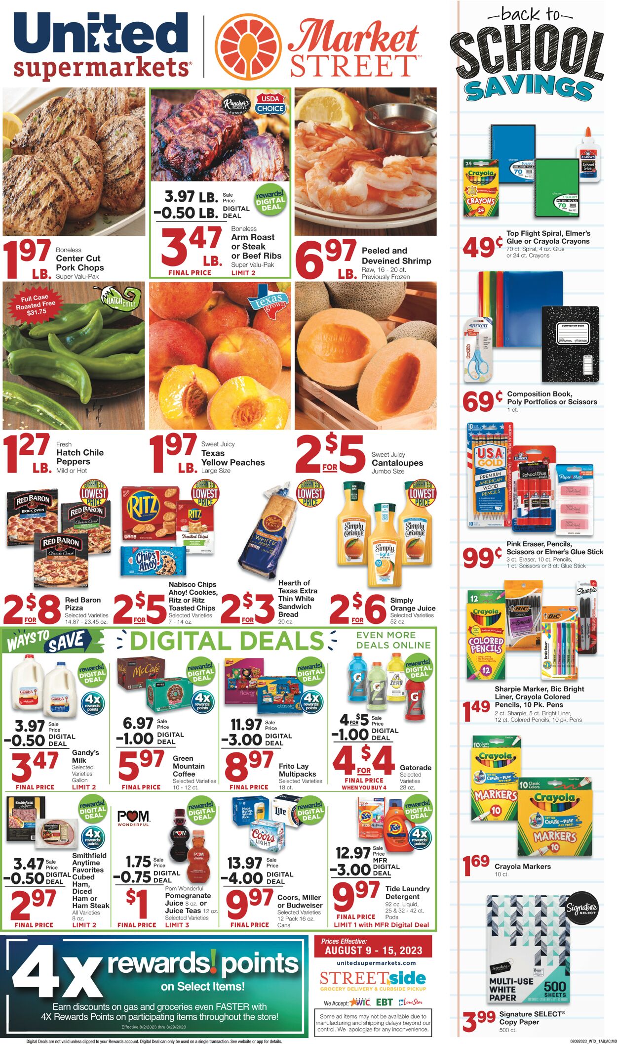 Catalogue United Supermarkets from 08/09/2023