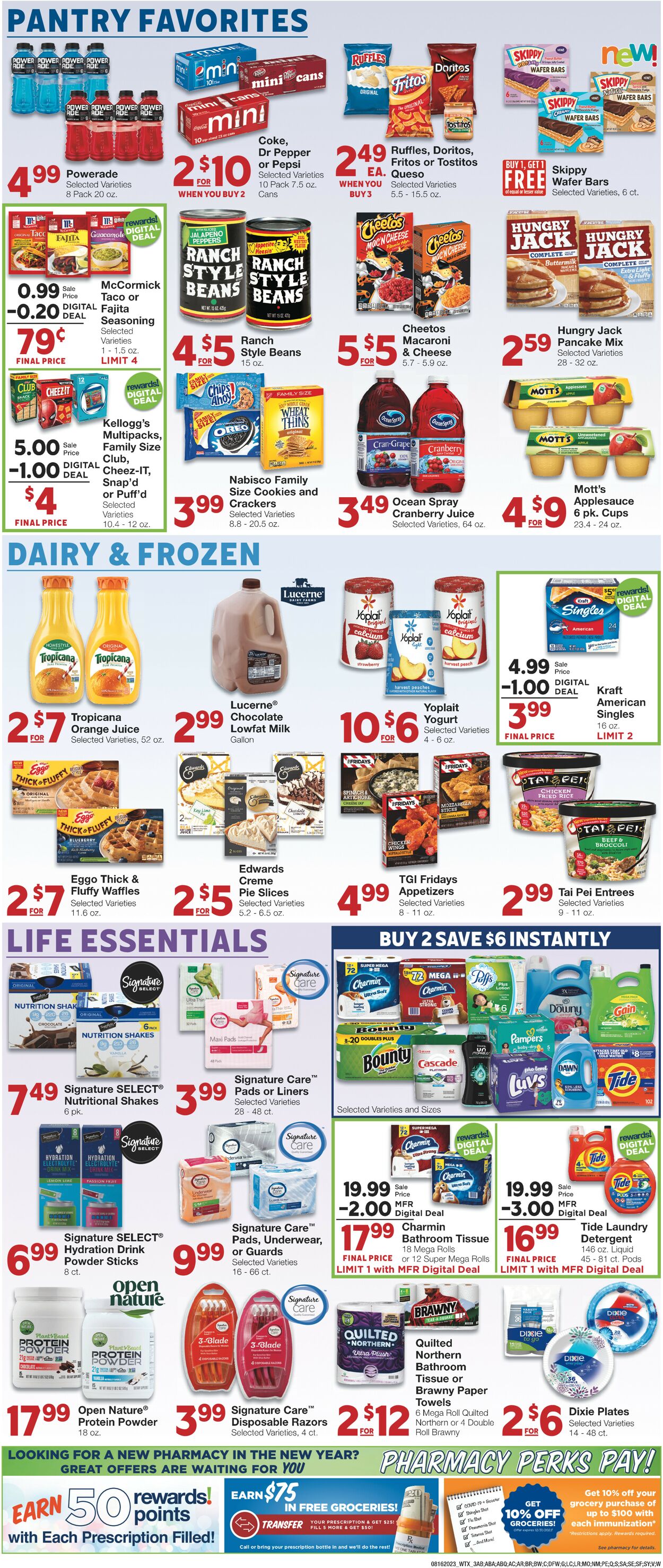 Catalogue United Supermarkets from 08/16/2023