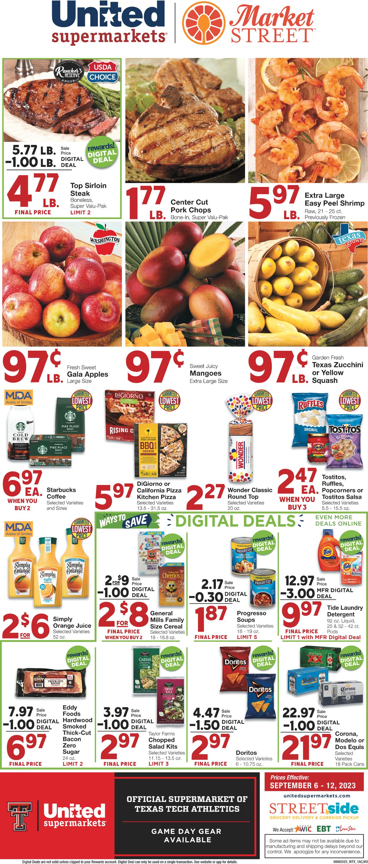 Catalogue United Supermarkets from 09/06/2023