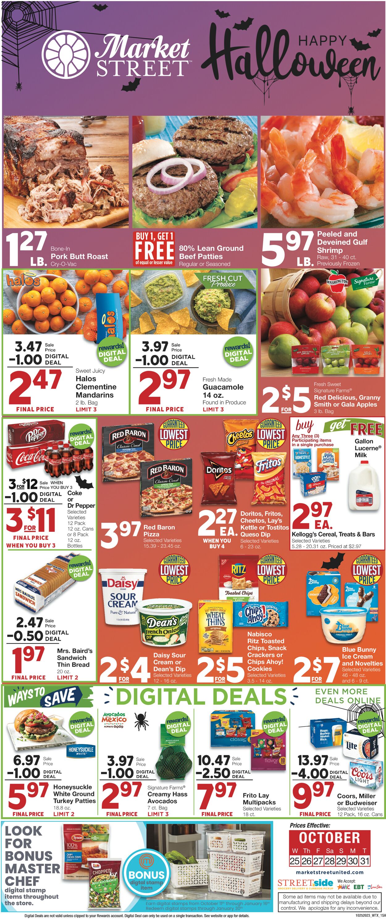 Catalogue United Supermarkets from 10/25/2023