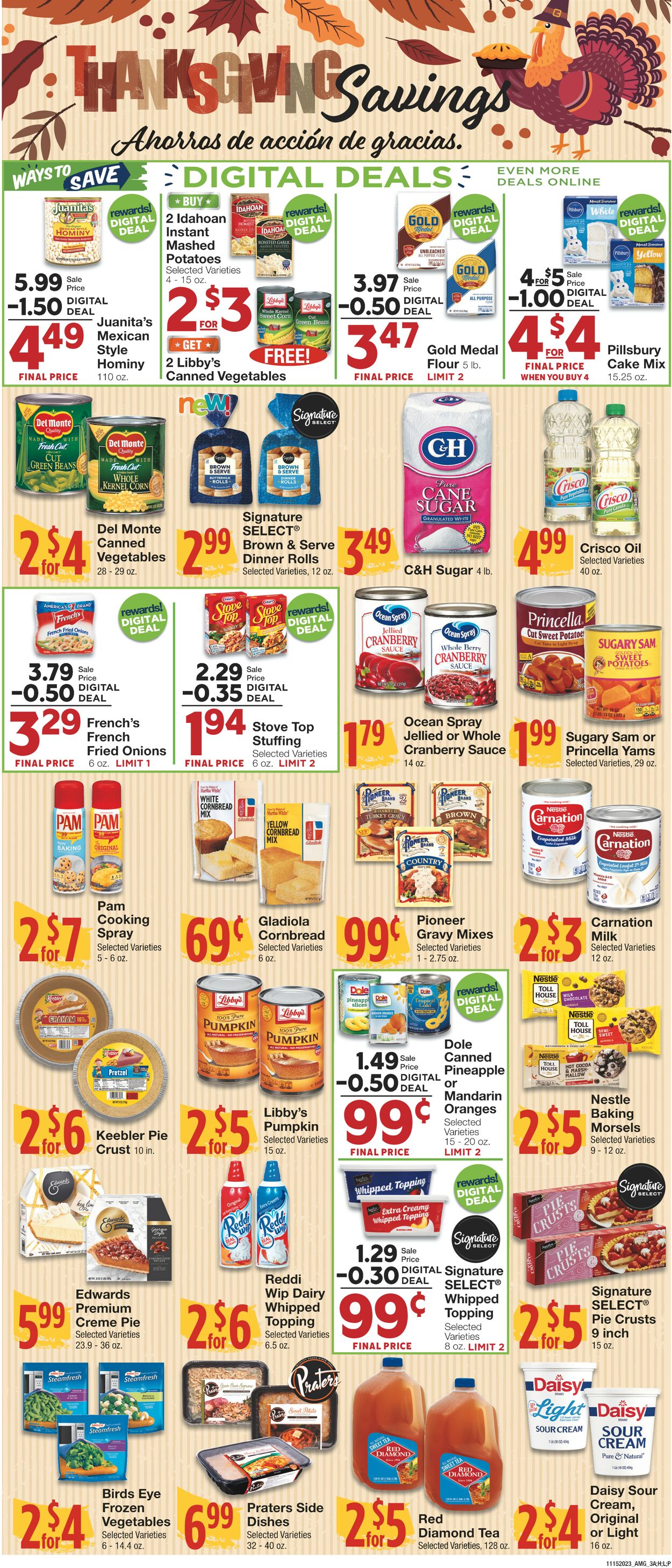 Catalogue United Supermarkets from 11/15/2023