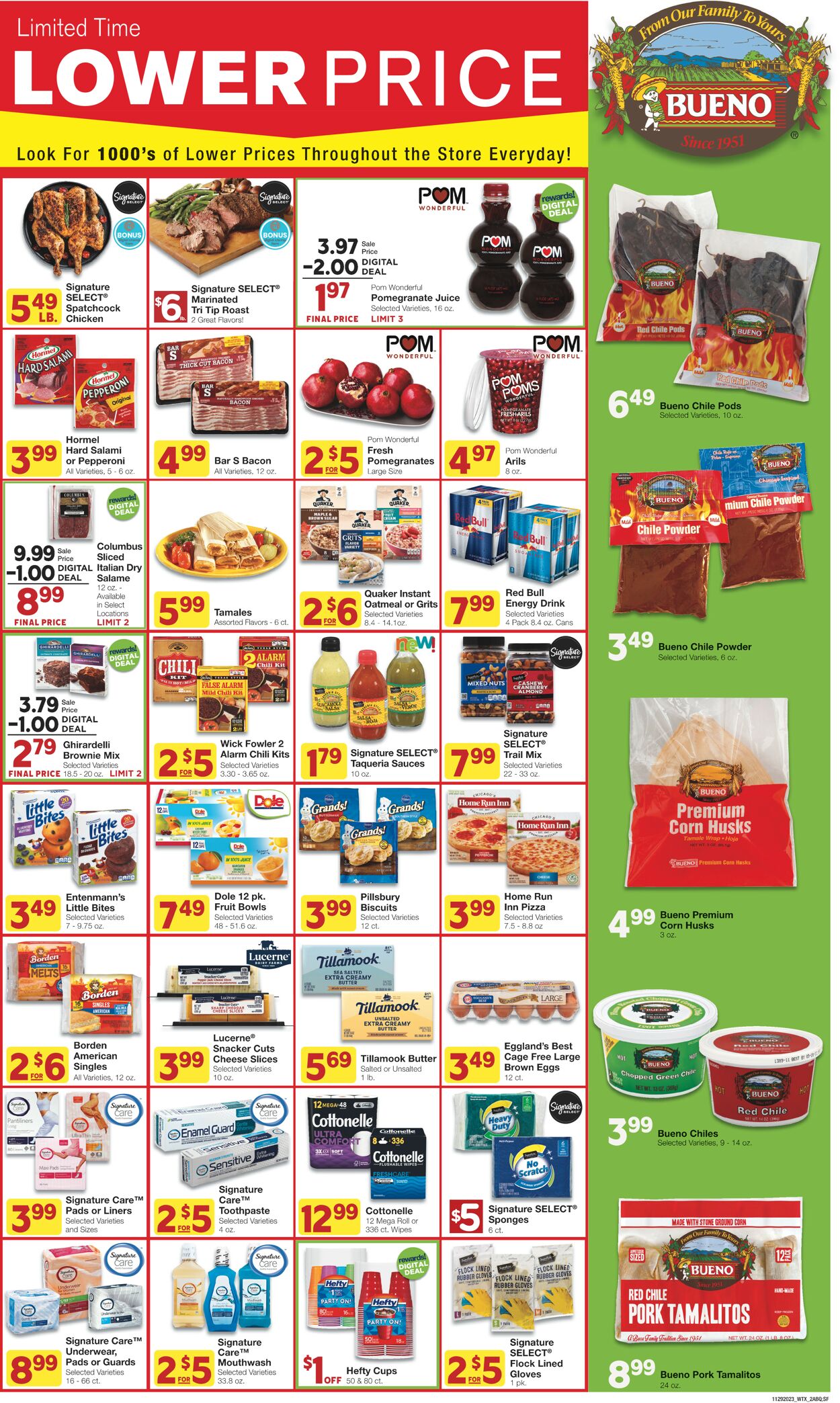 Catalogue United Supermarkets from 11/28/2023