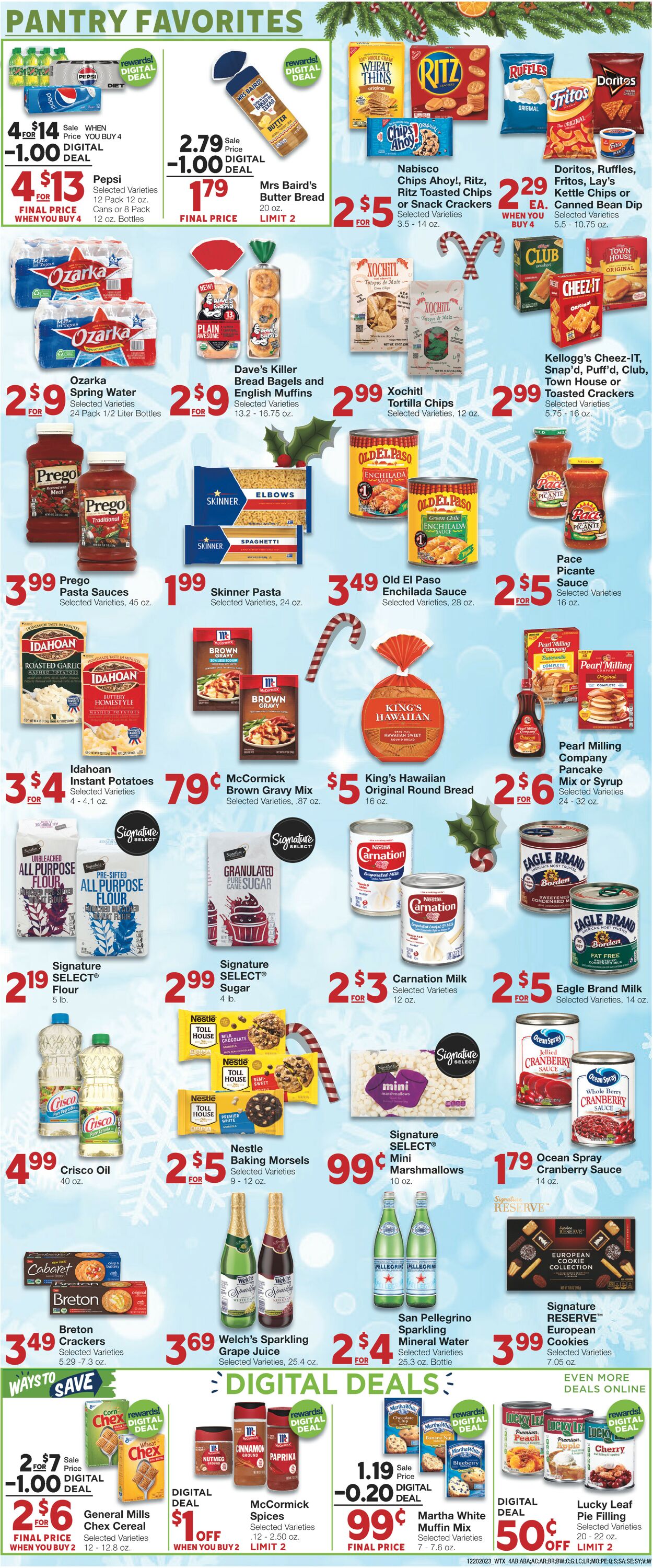 Catalogue United Supermarkets from 12/20/2023