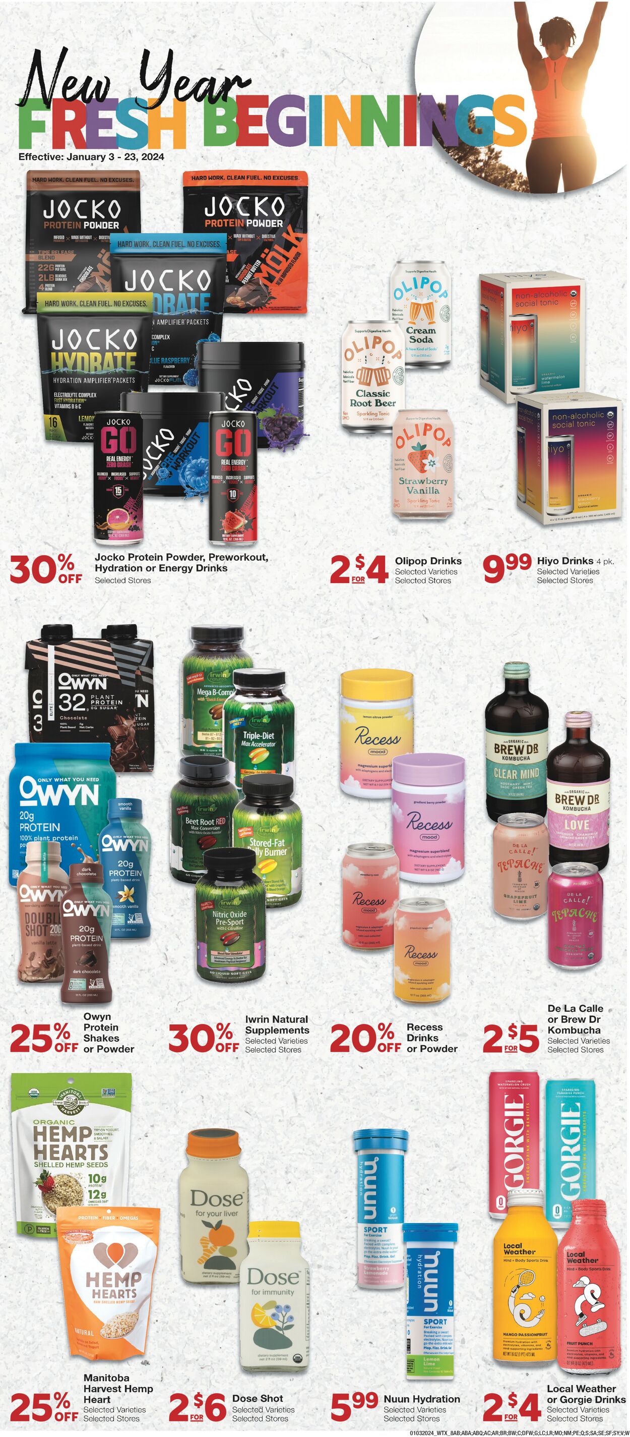 Catalogue United Supermarkets from 01/17/2024