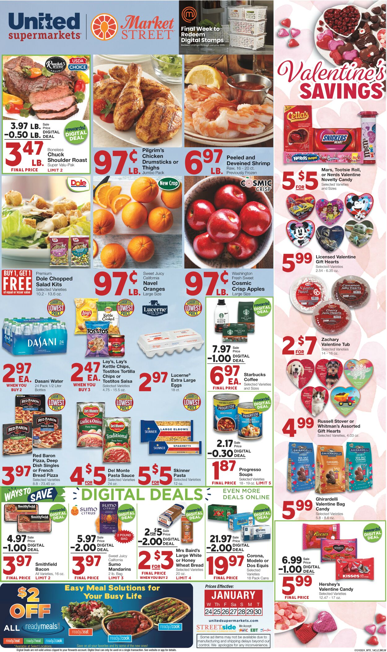 Catalogue United Supermarkets from 01/24/2024