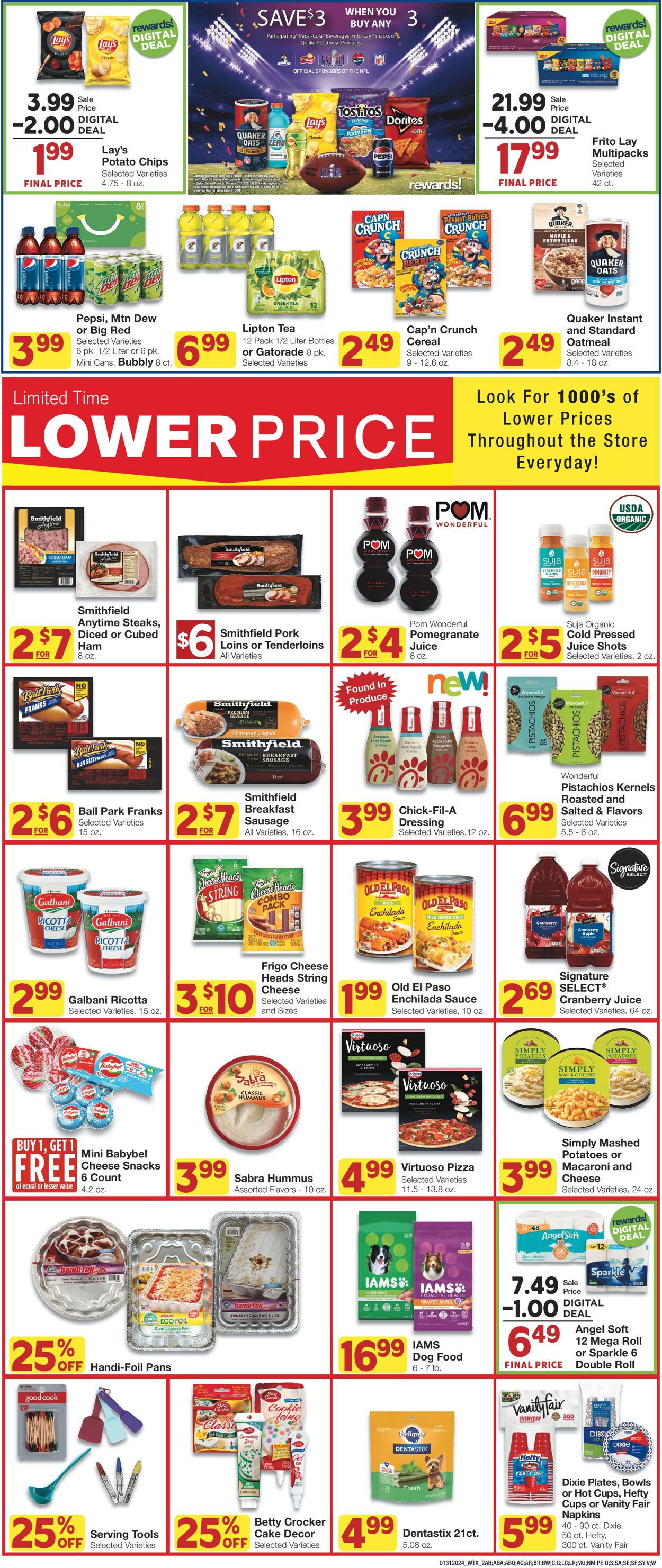 Catalogue United Supermarkets from 01/31/2024