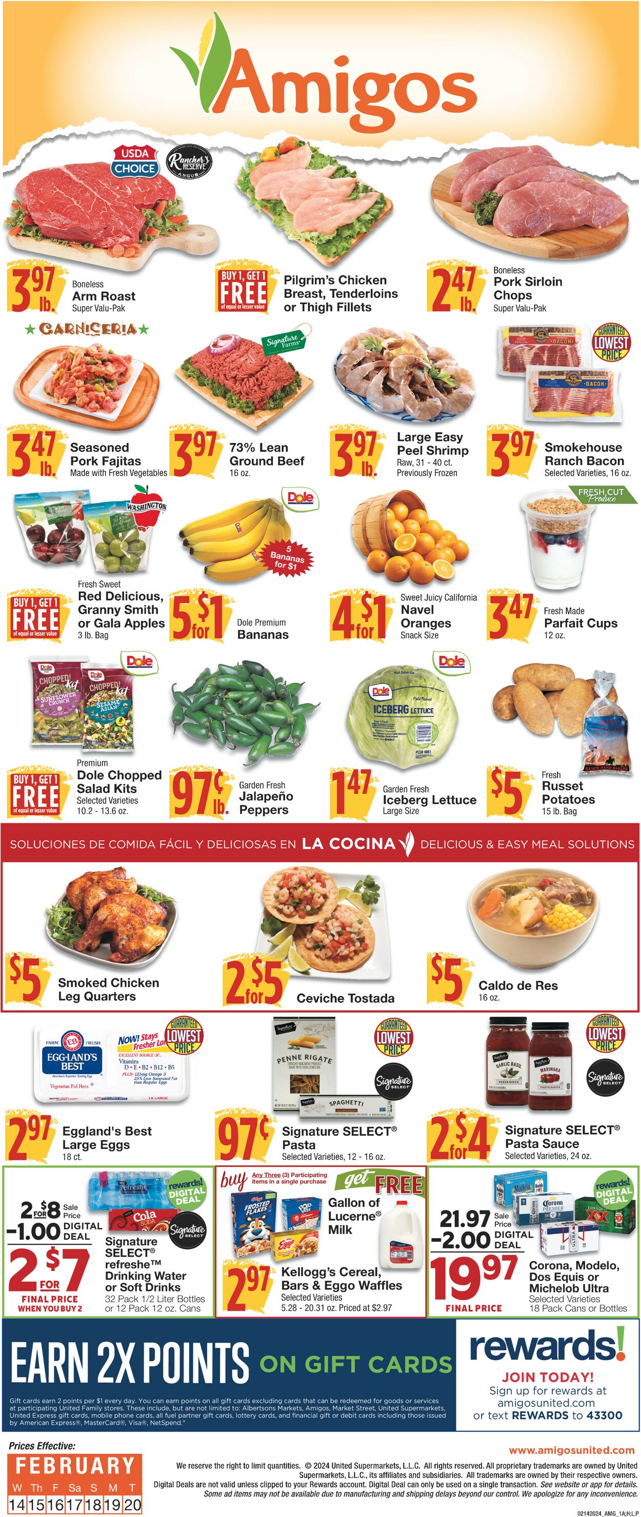Catalogue United Supermarkets from 02/14/2024
