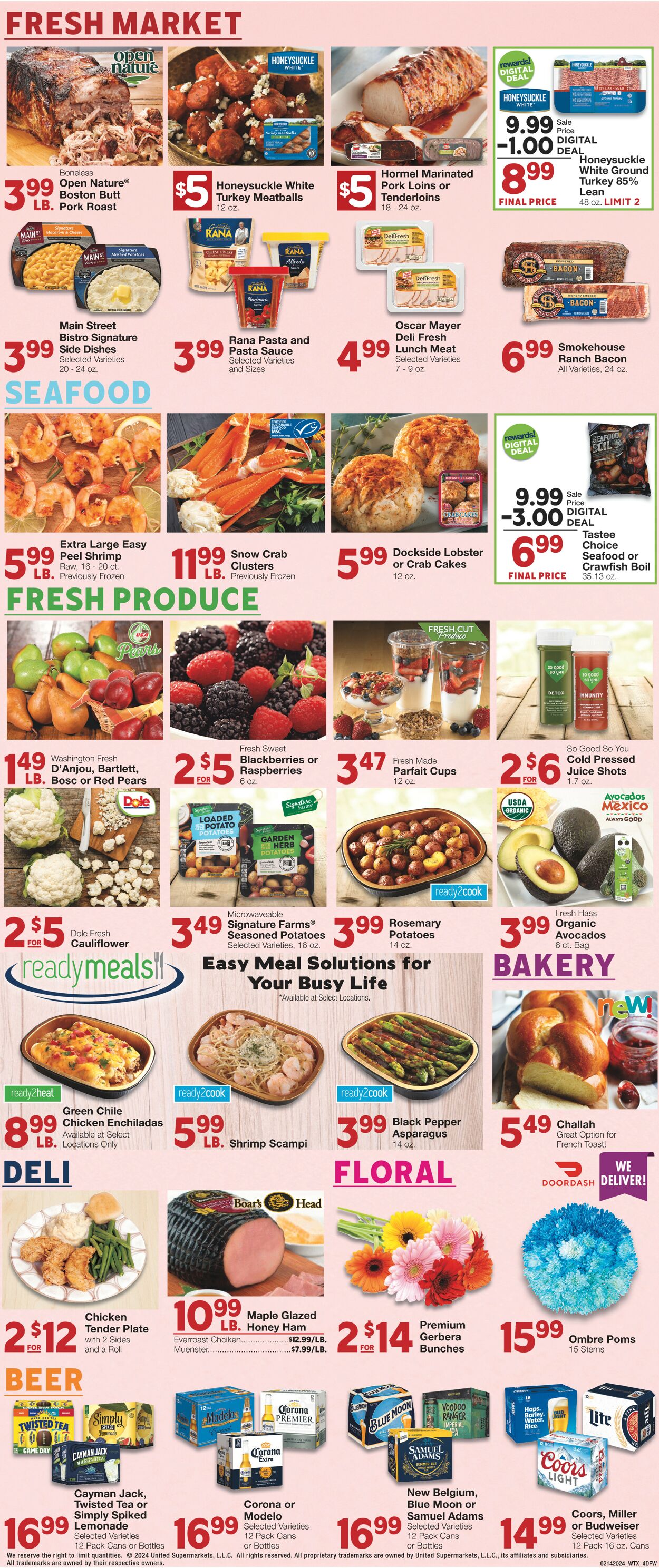 Catalogue United Supermarkets from 02/14/2024