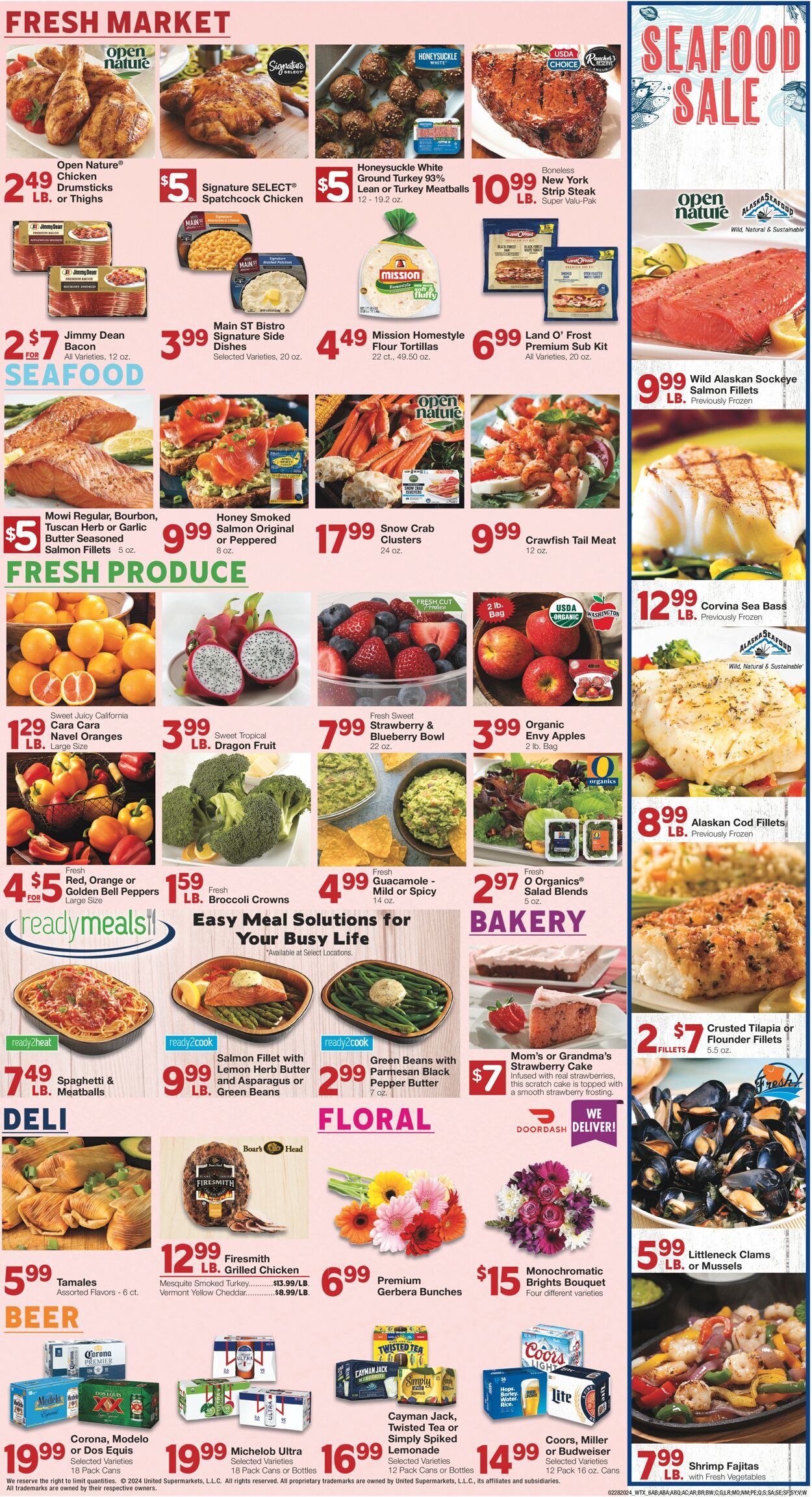 Catalogue United Supermarkets from 02/28/2024