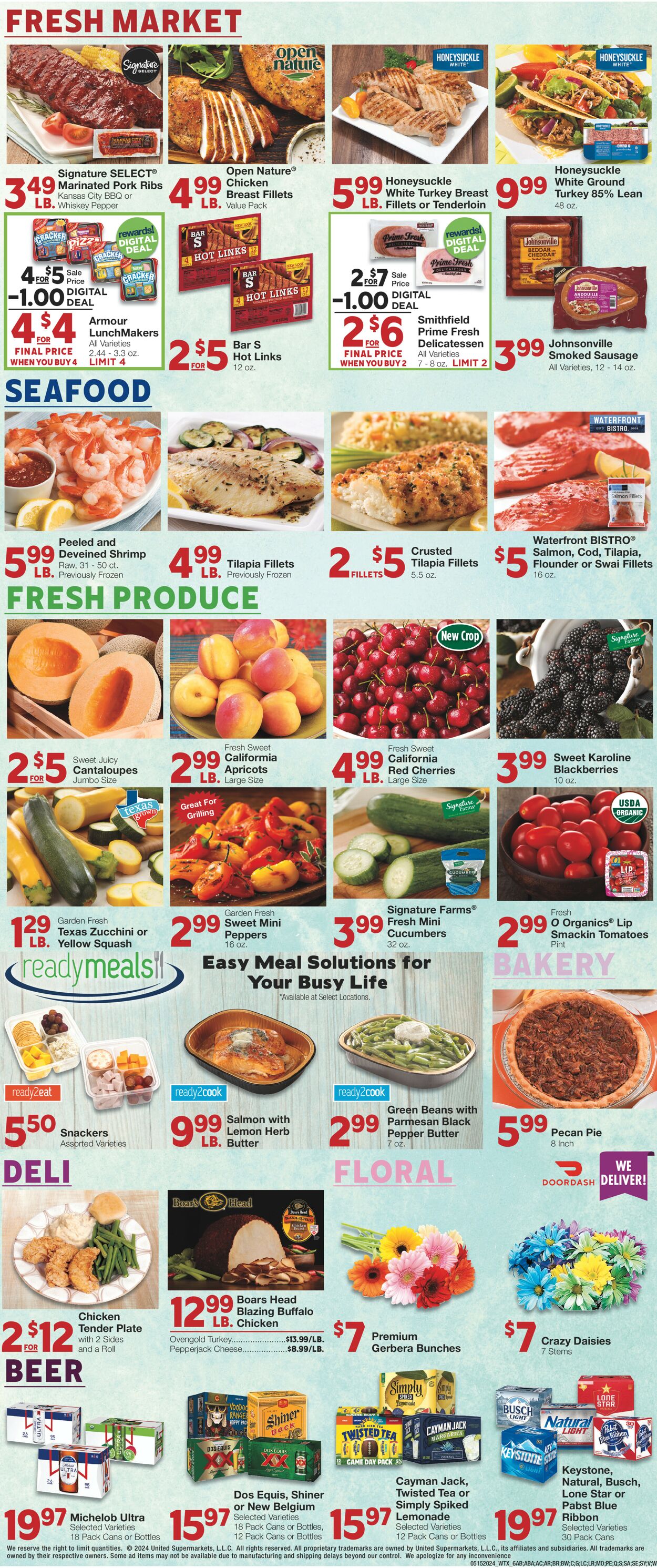 Catalogue United Supermarkets from 05/15/2024