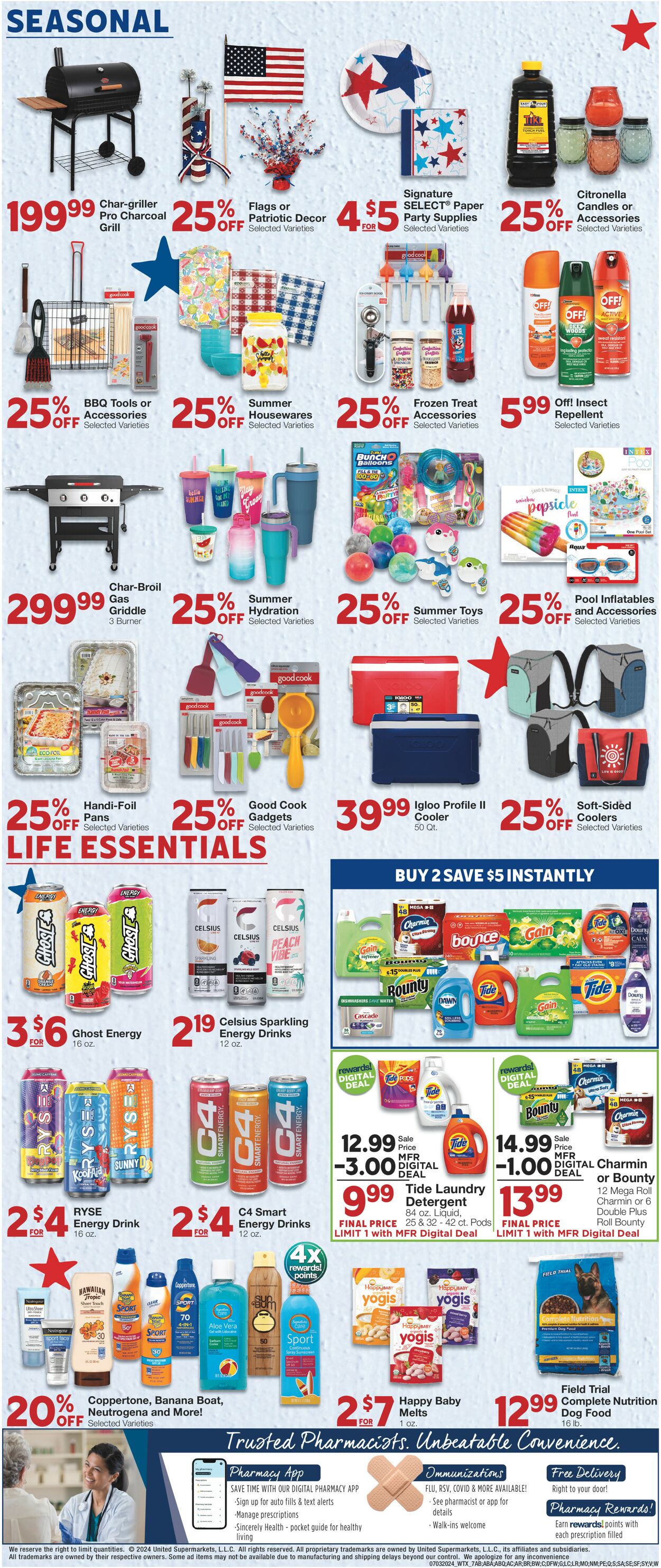 Catalogue United Supermarkets from 07/03/2024