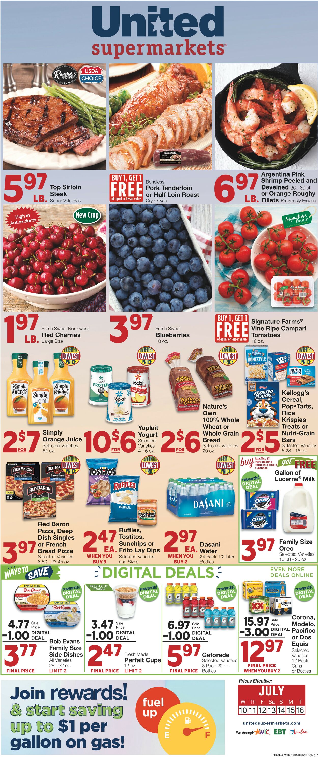 Catalogue United Supermarkets from 07/10/2024