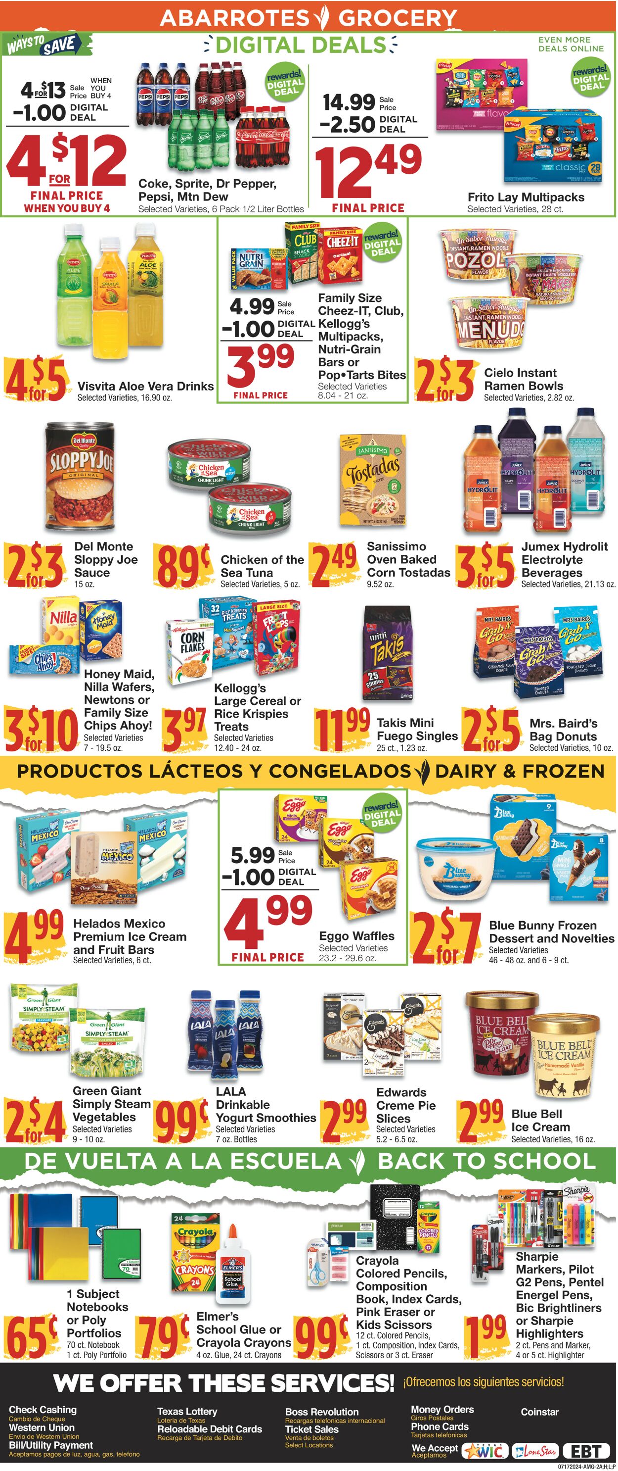 Catalogue United Supermarkets from 07/17/2024