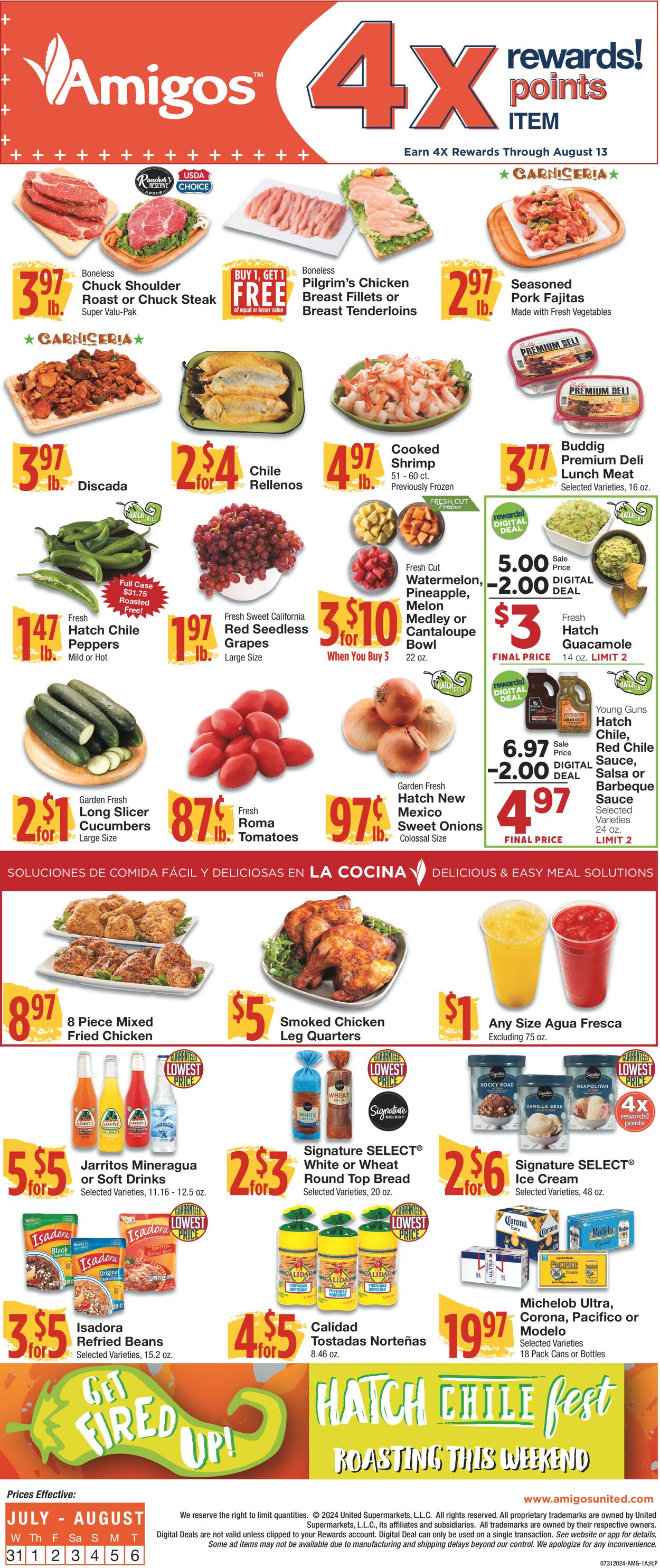 Catalogue United Supermarkets from 07/31/2024