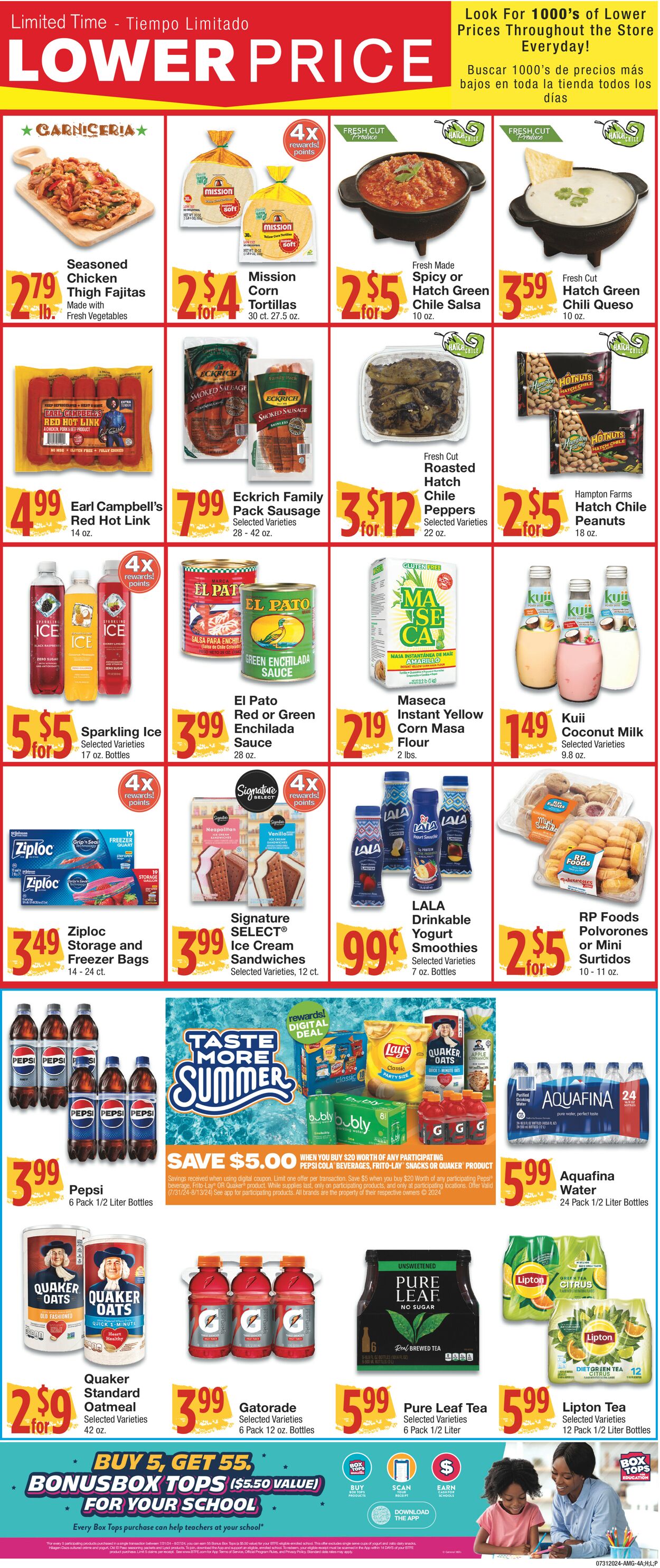 Catalogue United Supermarkets from 07/31/2024