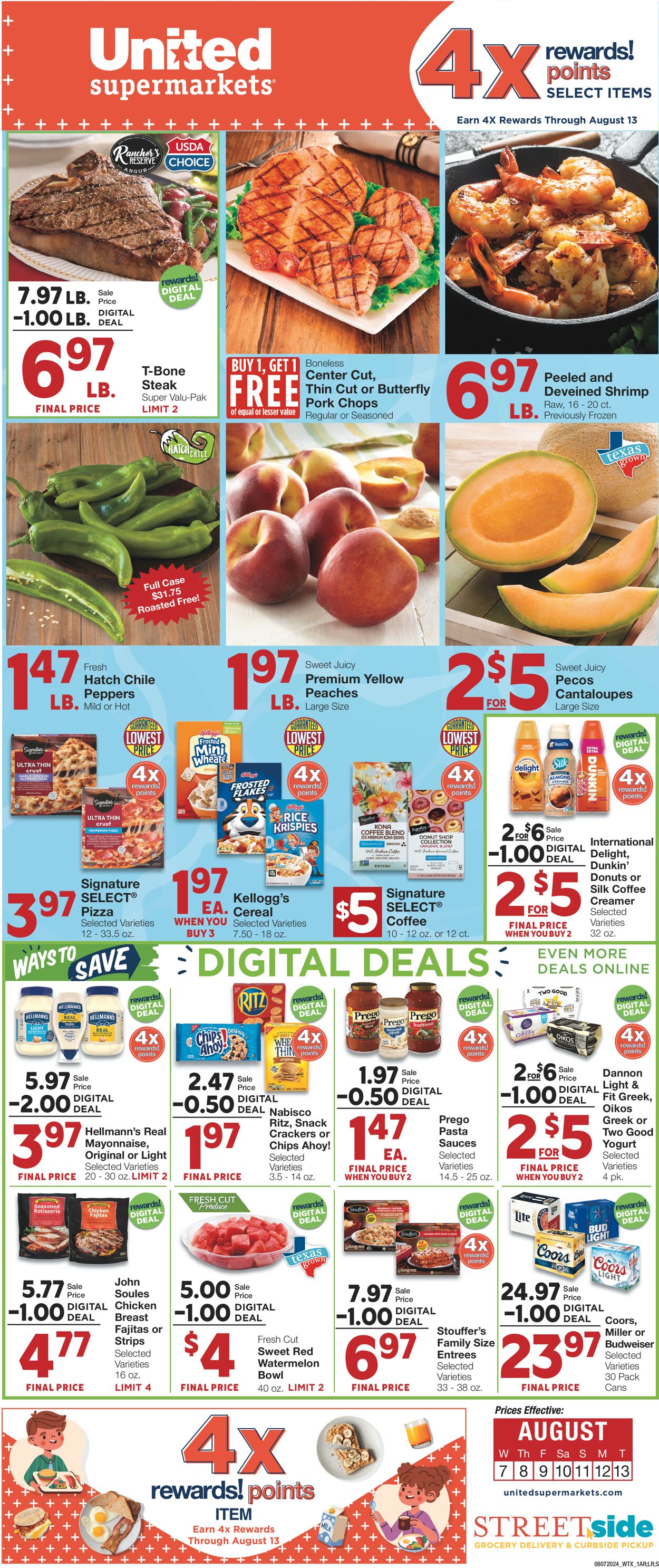 Catalogue United Supermarkets from 08/07/2024