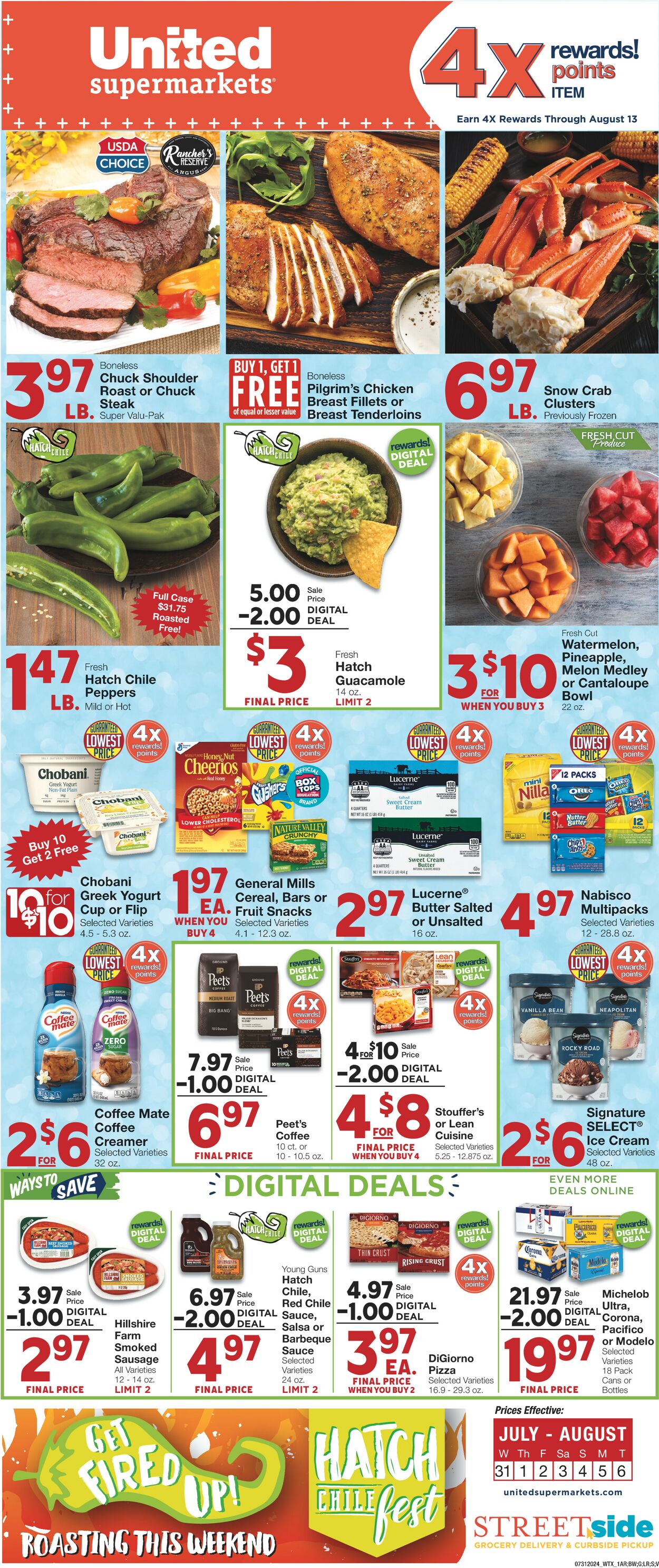 Catalogue United Supermarkets from 07/31/2024