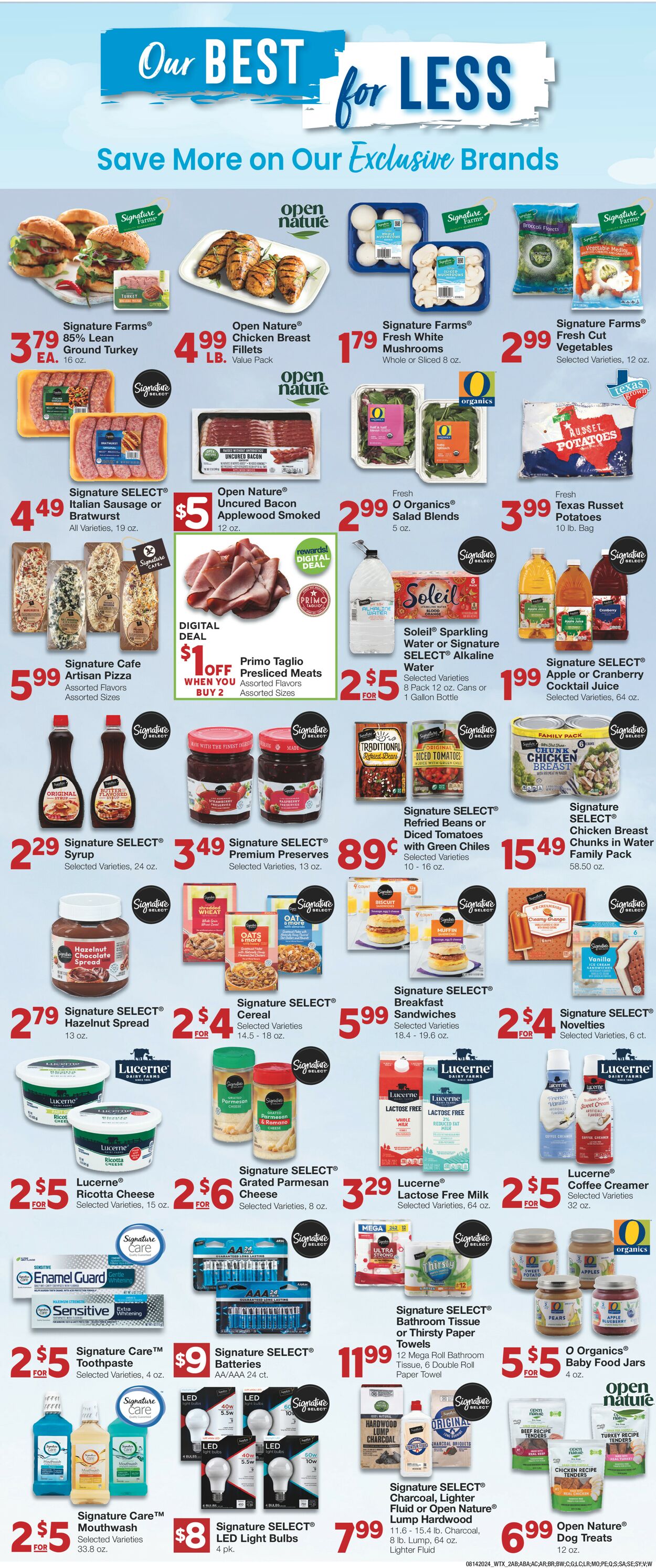 Catalogue United Supermarkets from 08/14/2024